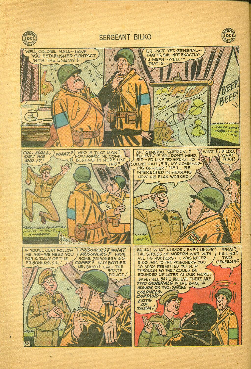 Read online Sergeant Bilko comic -  Issue #1 - 32