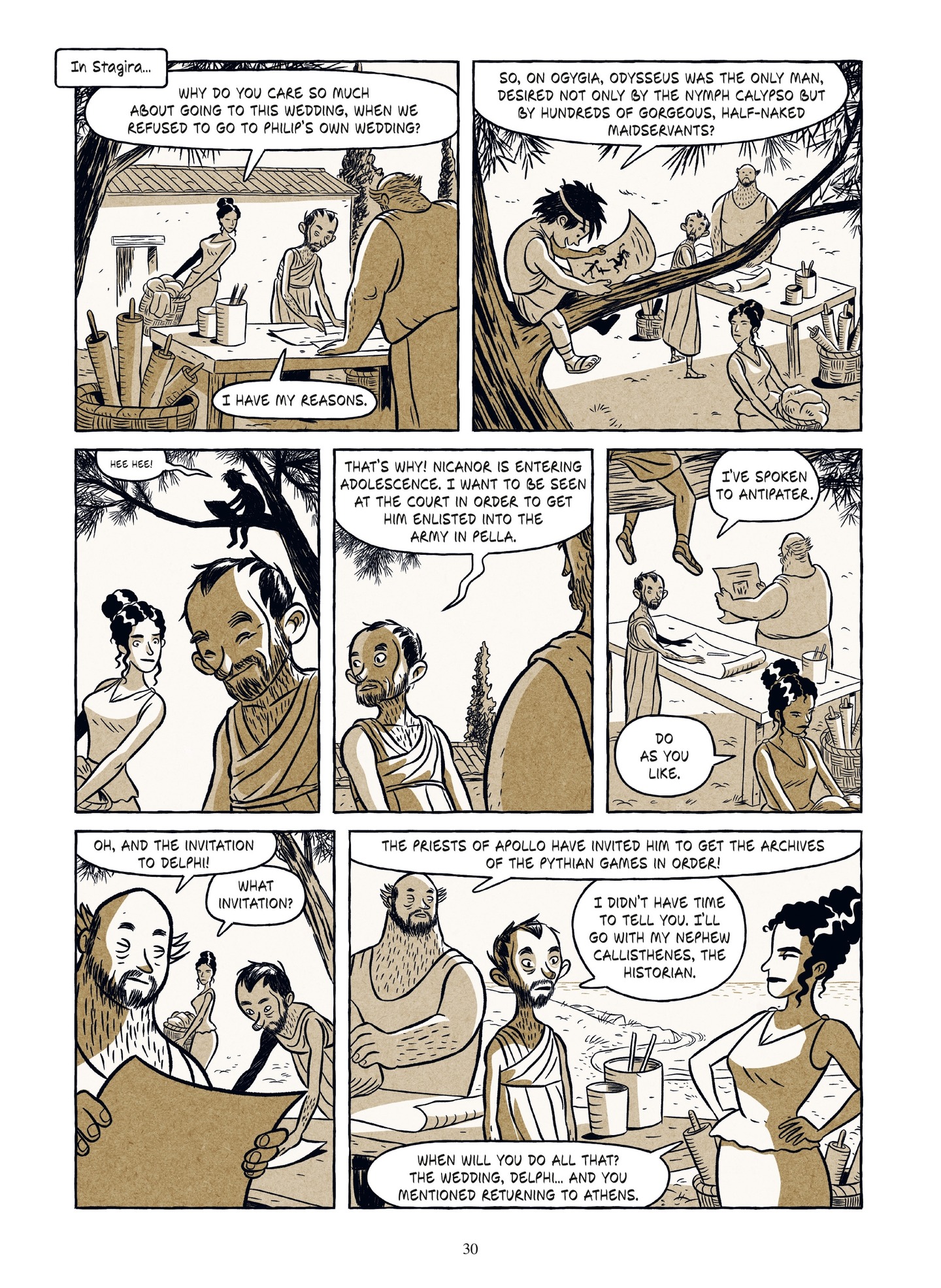 Read online Aristotle comic -  Issue # TPB 2 - 31