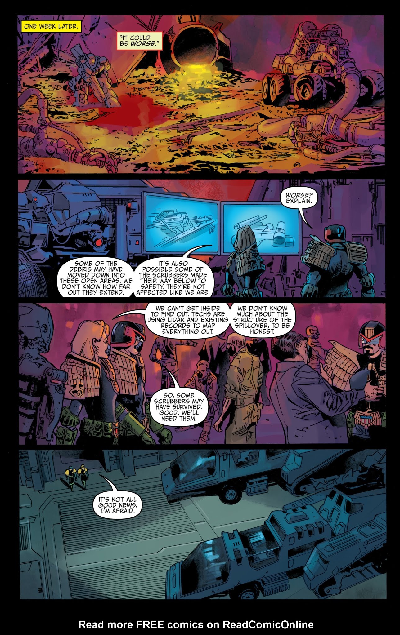 Read online Judge Dredd: Toxic comic -  Issue #2 - 8
