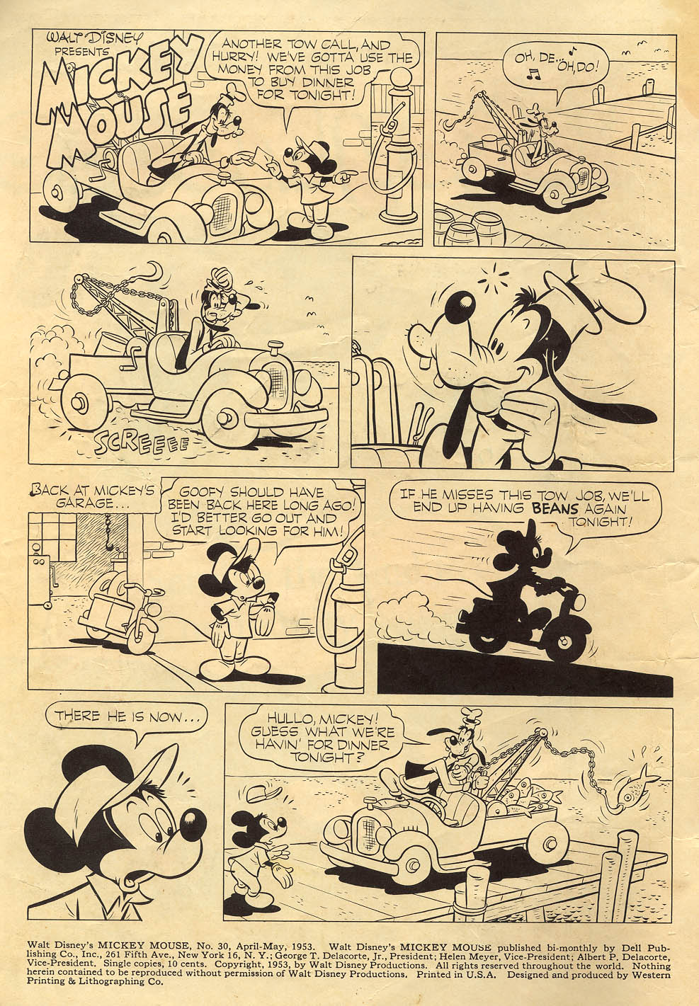 Read online Walt Disney's Mickey Mouse comic -  Issue #30 - 2