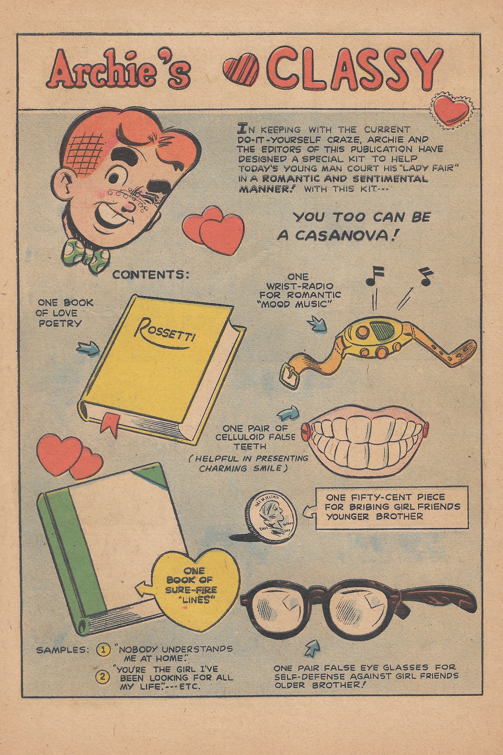 Read online Archie's Joke Book Magazine comic -  Issue #35 - 6