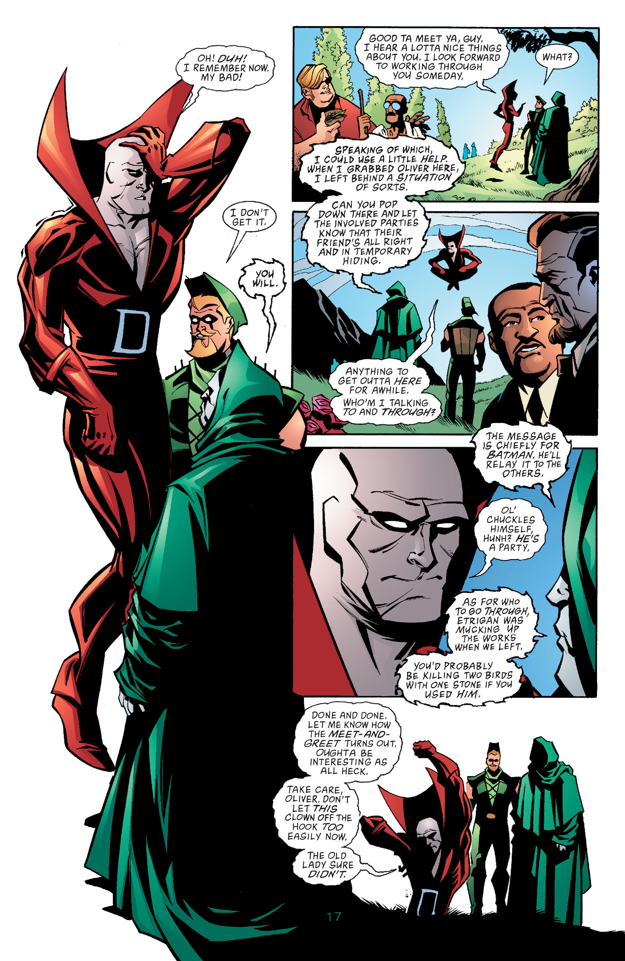 Read online Green Arrow (2001) comic -  Issue #7 - 17