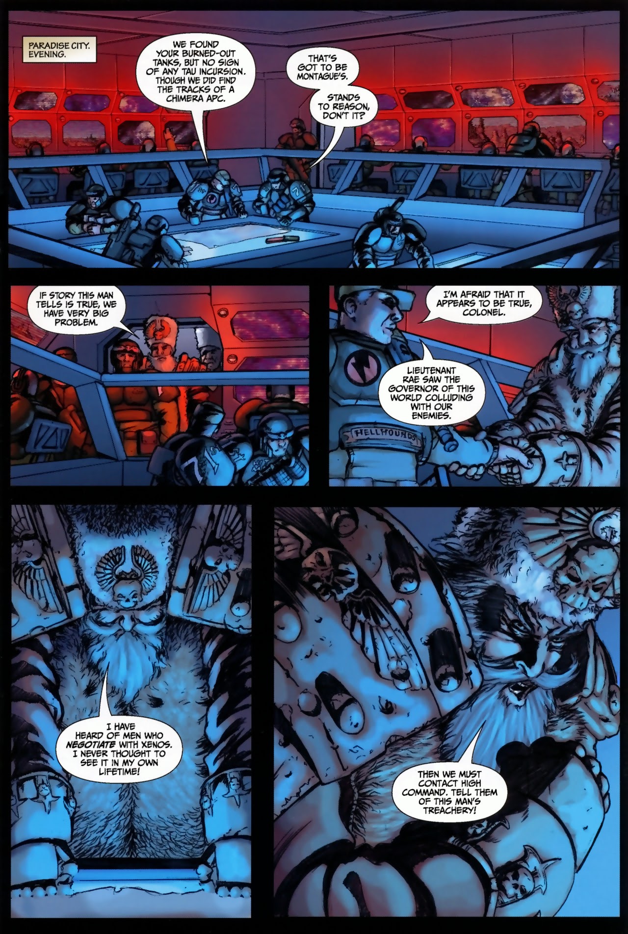 Read online Warhammer 40,000: Fire & Honour comic -  Issue #2 - 13
