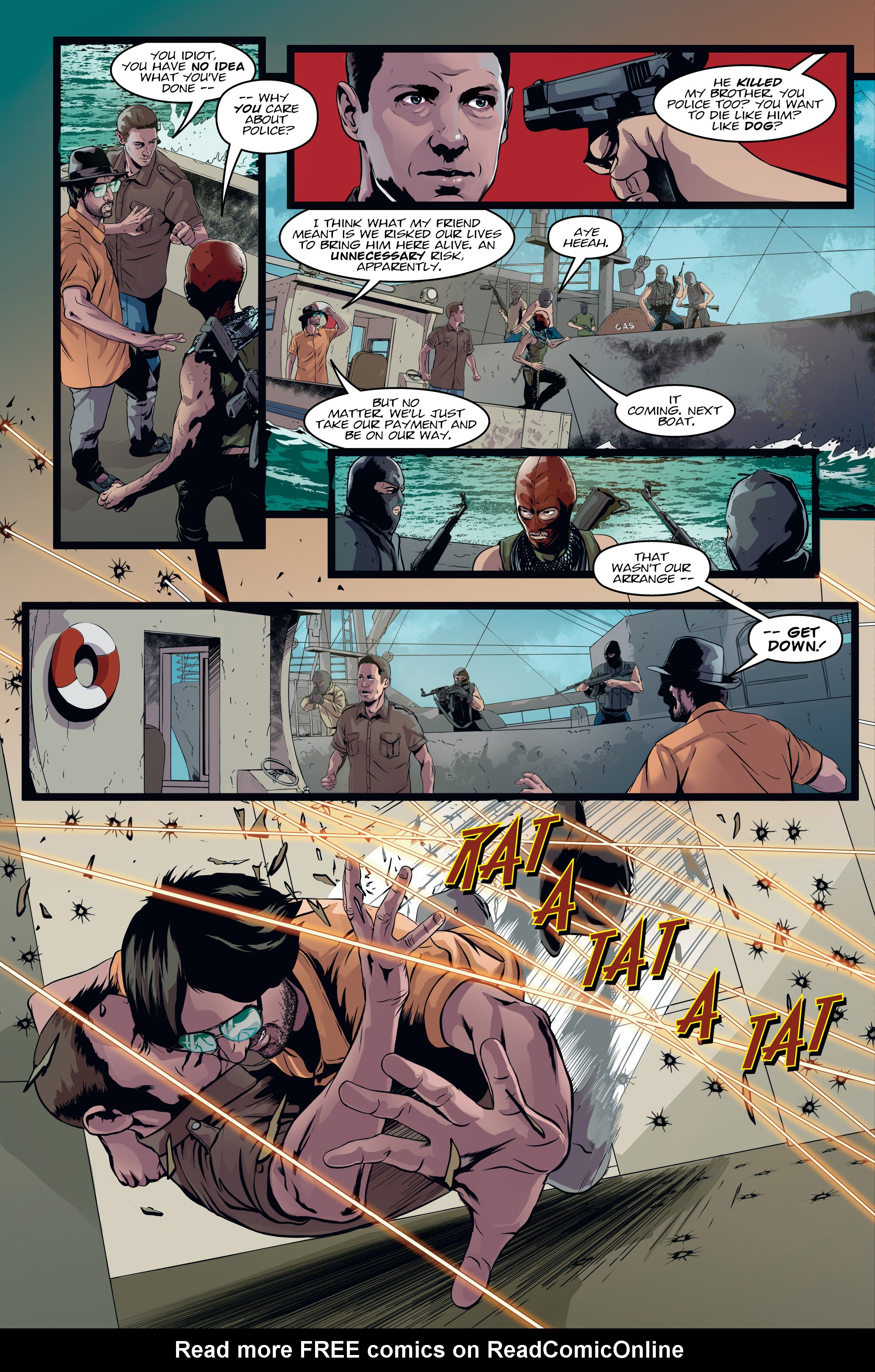 Read online The Blacklist comic -  Issue #4 - 6