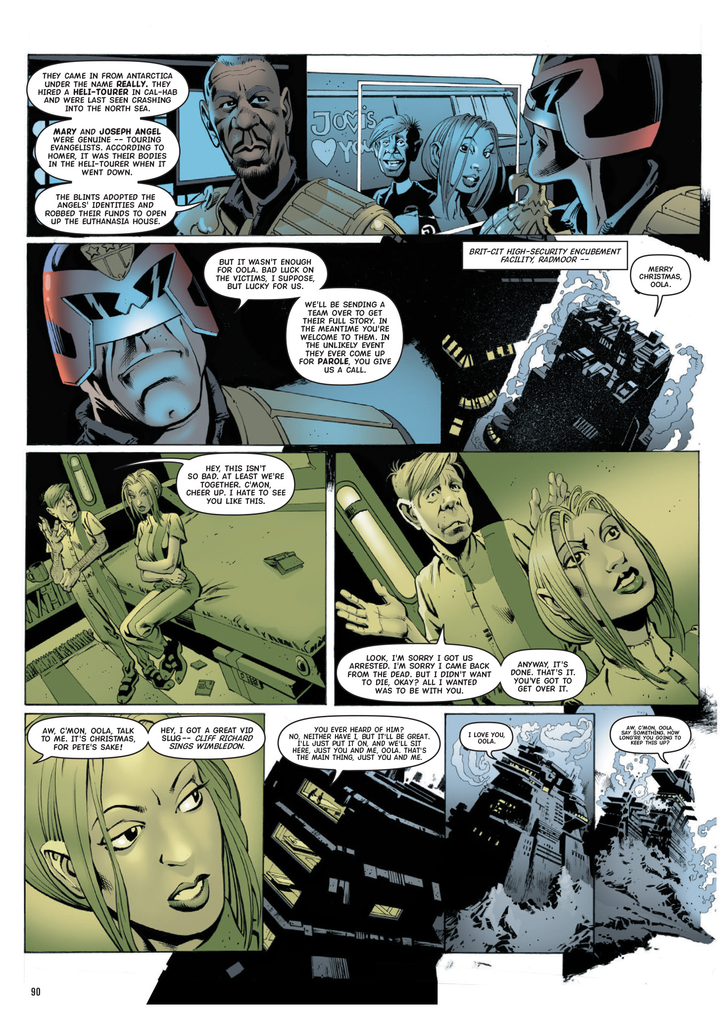 Read online Judge Dredd: The Complete Case Files comic -  Issue # TPB 40 (Part 1) - 91
