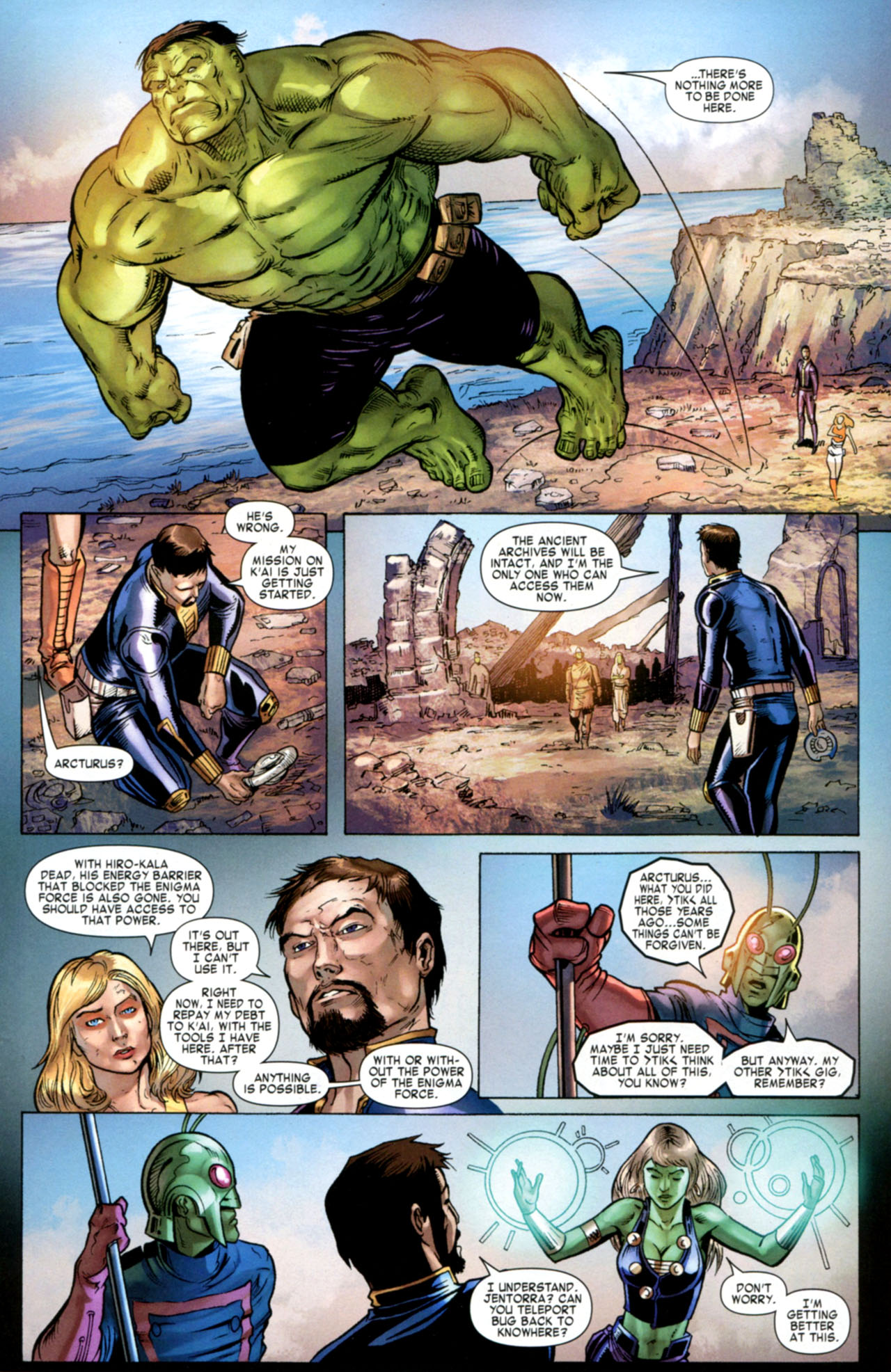 Read online Incredible Hulks: Enigma Force comic -  Issue #3 - 22
