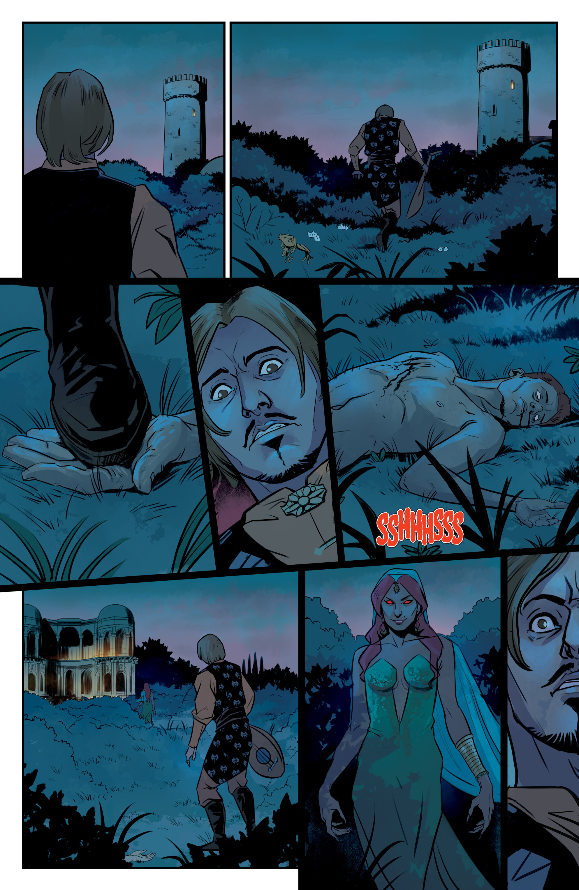 Read online The Witcher: Of Flesh and Flame comic -  Issue # _TPB - 74