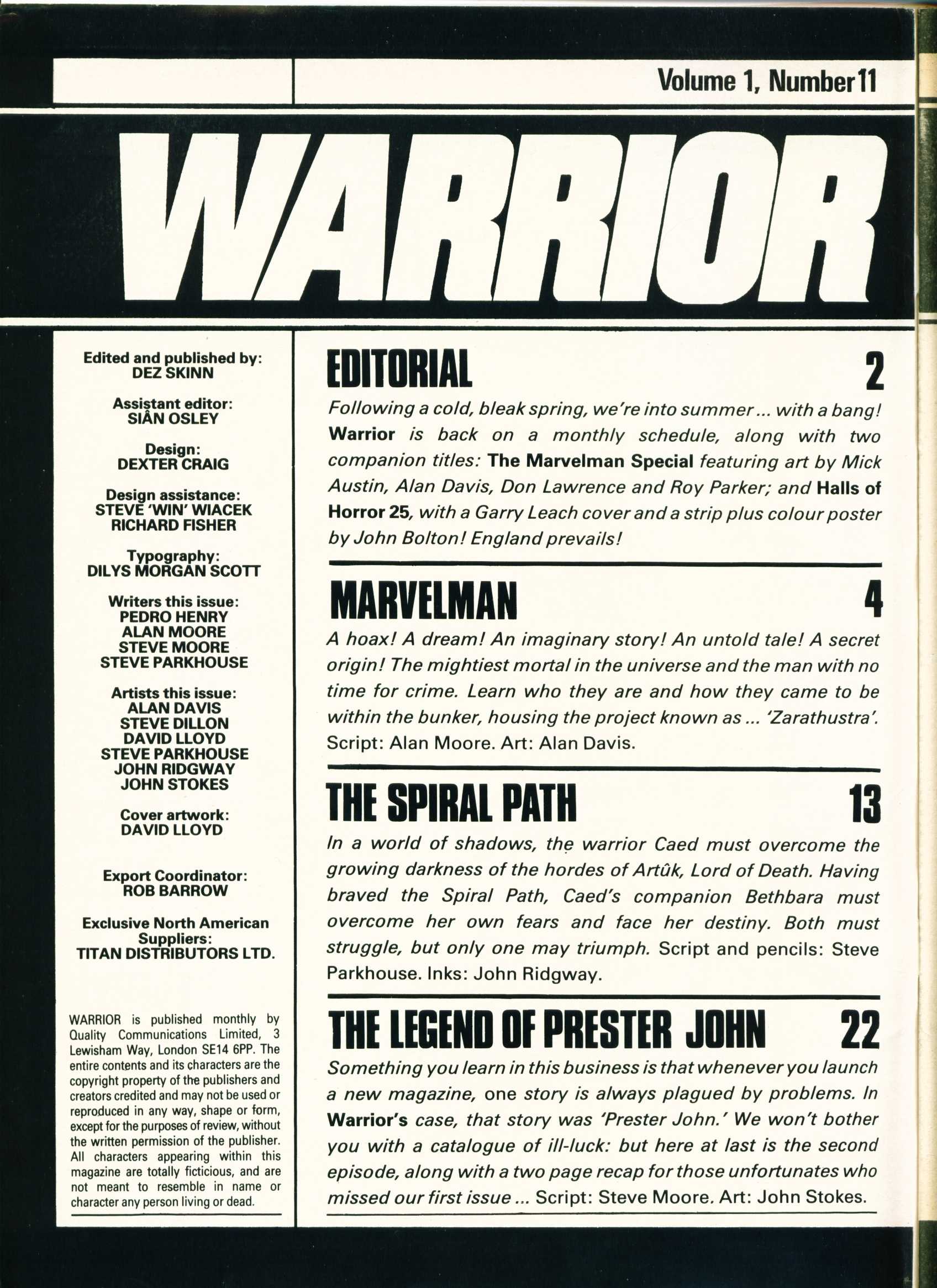 Warrior Issue #11 #12 - English 2