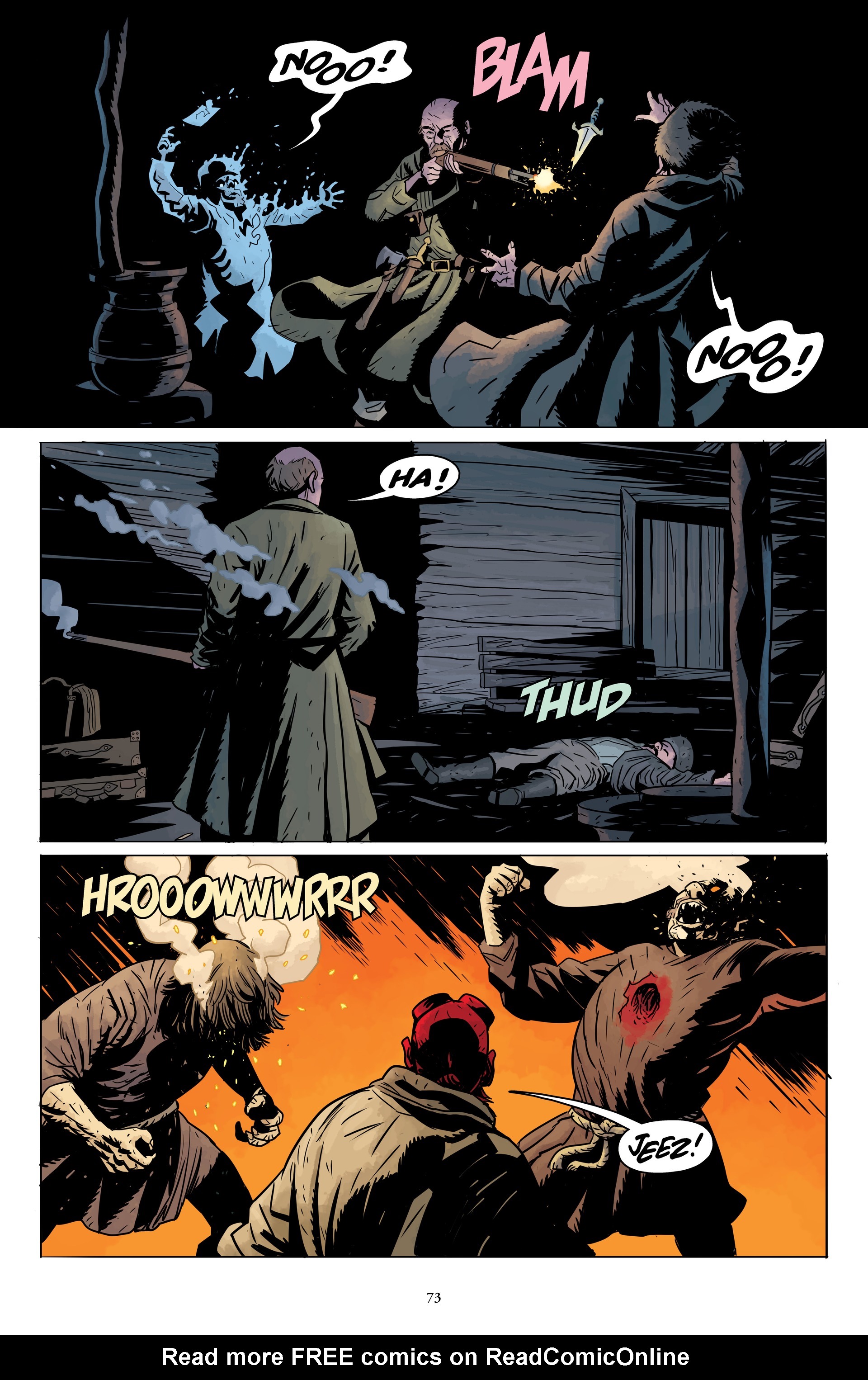 Read online Hellboy and the B.P.R.D.: The Return of Effie Kolb and Others comic -  Issue # TPB (Part 1) - 75