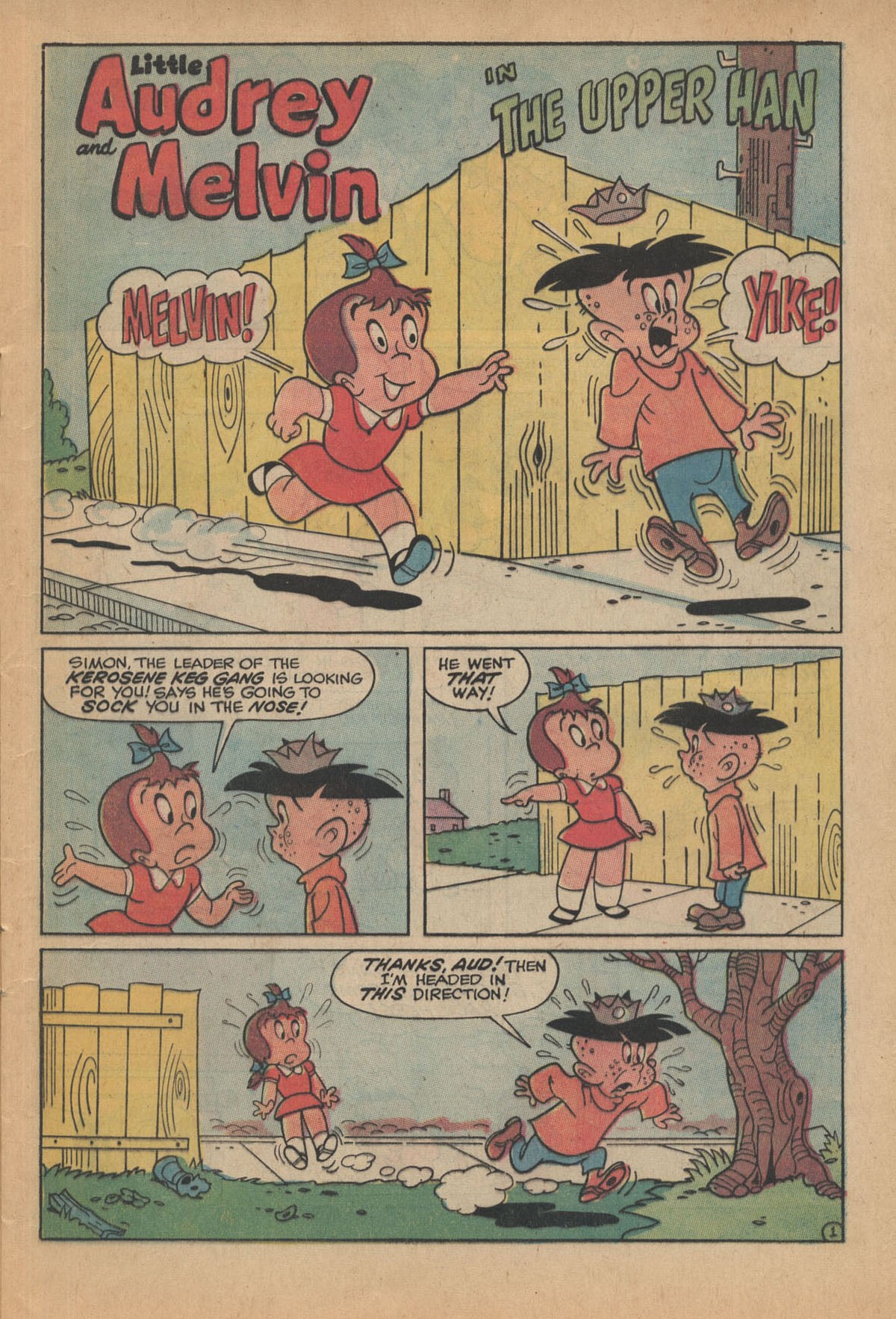 Read online Little Audrey And Melvin comic -  Issue #43 - 5