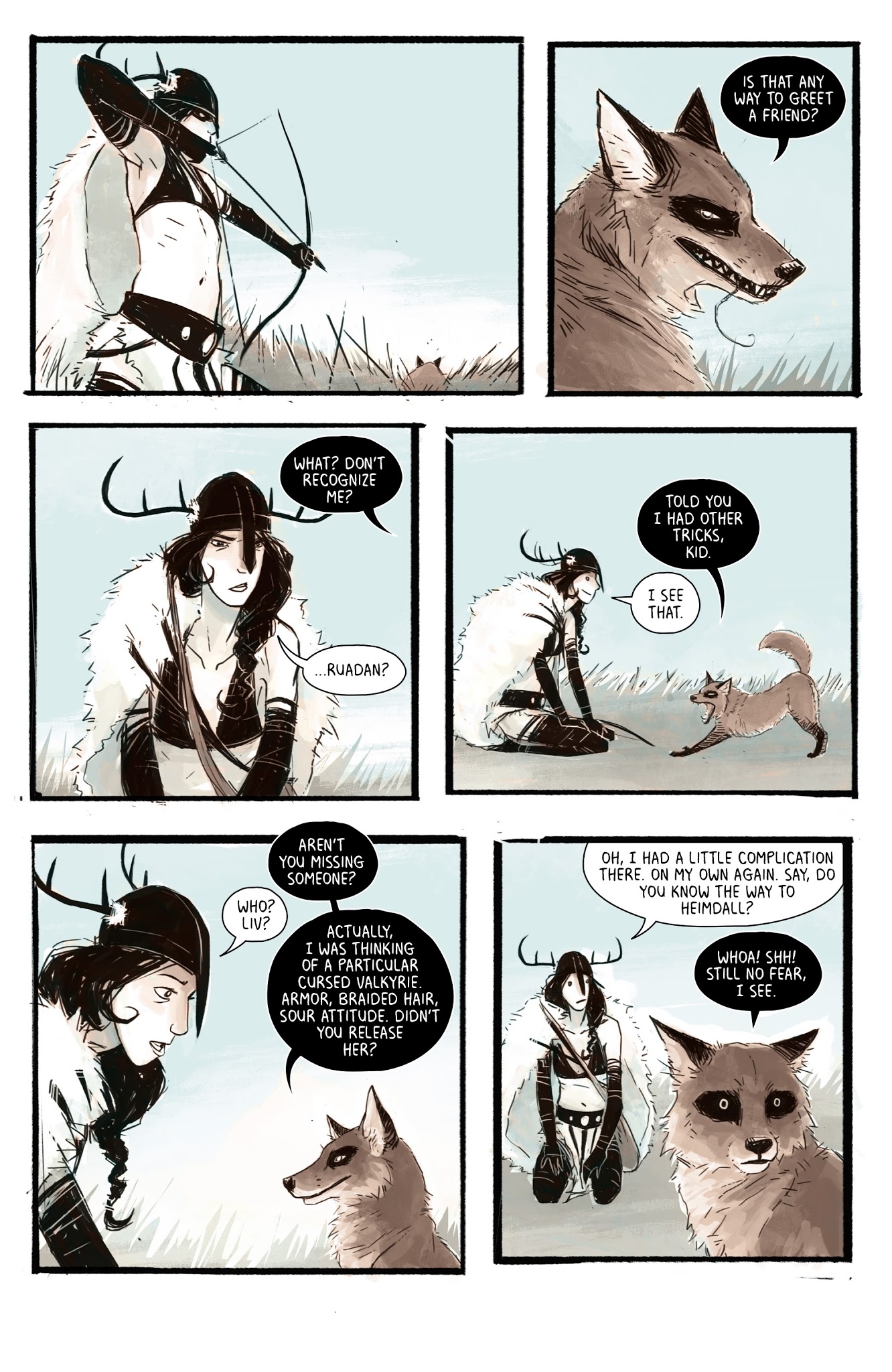 Read online Heathen (2017) comic -  Issue #5 - 12