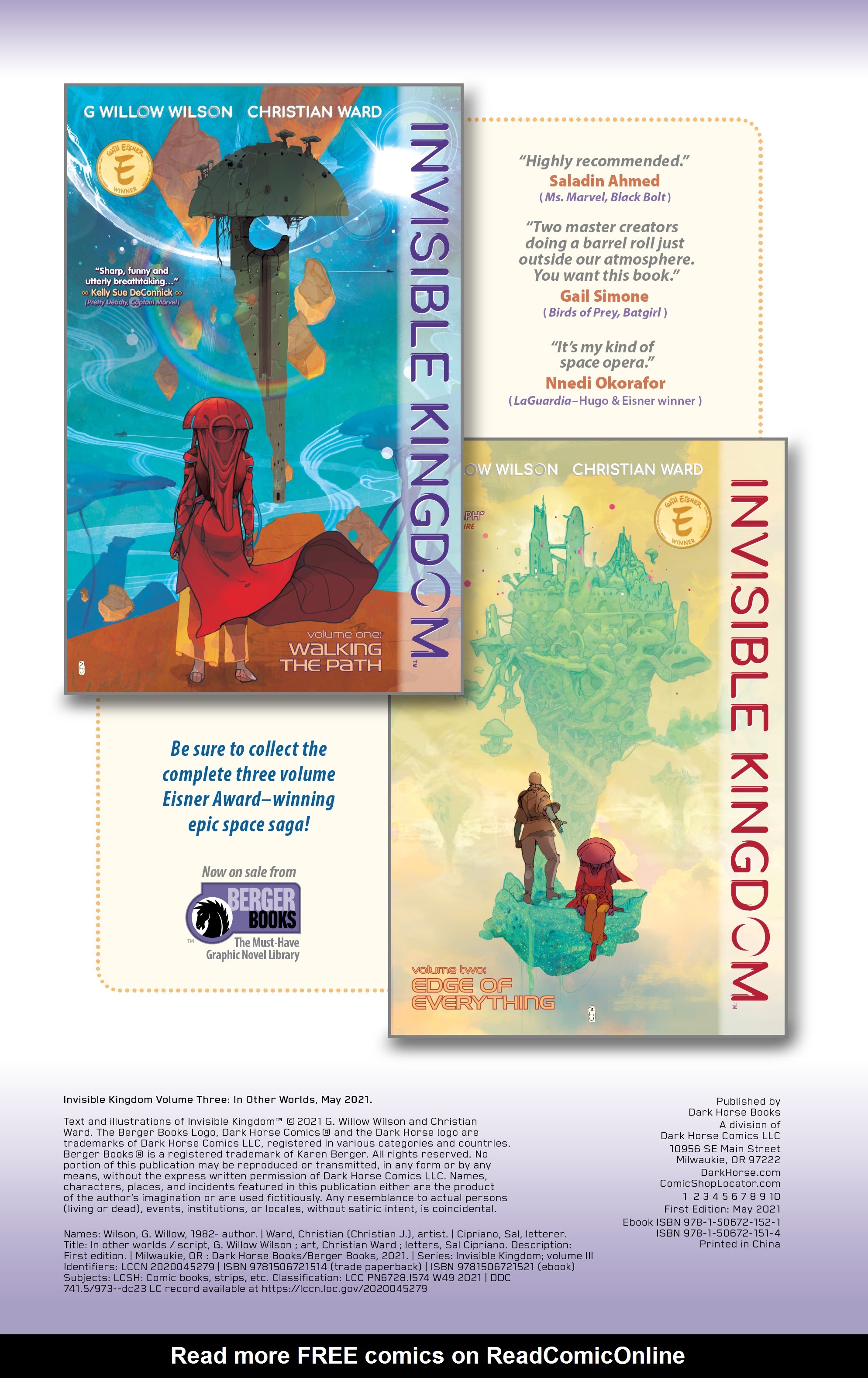 Read online Invisible Kingdom comic -  Issue # _TPB 3 - 126