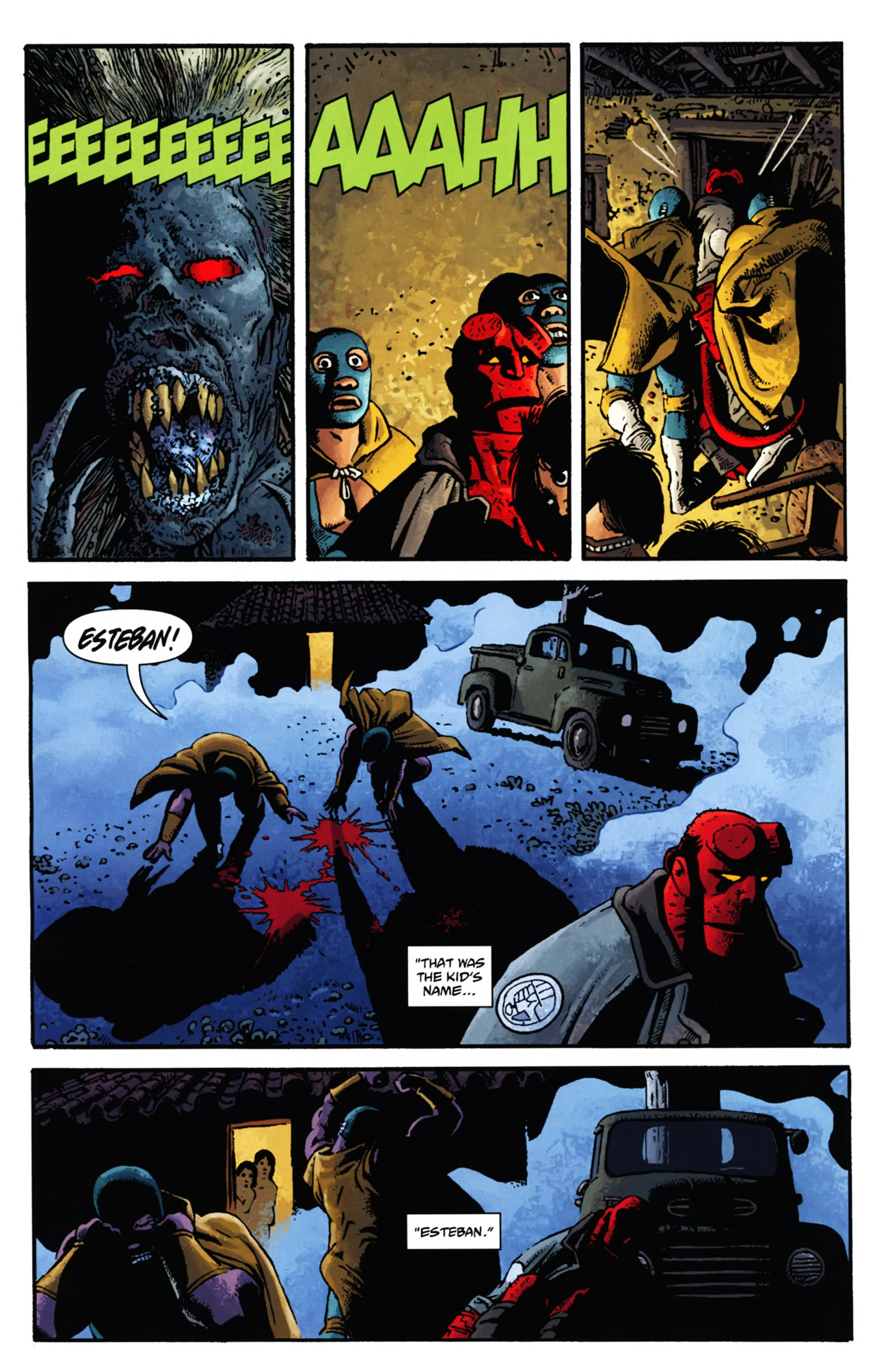 Read online Hellboy In Mexico (2010) comic -  Issue # Full - 17