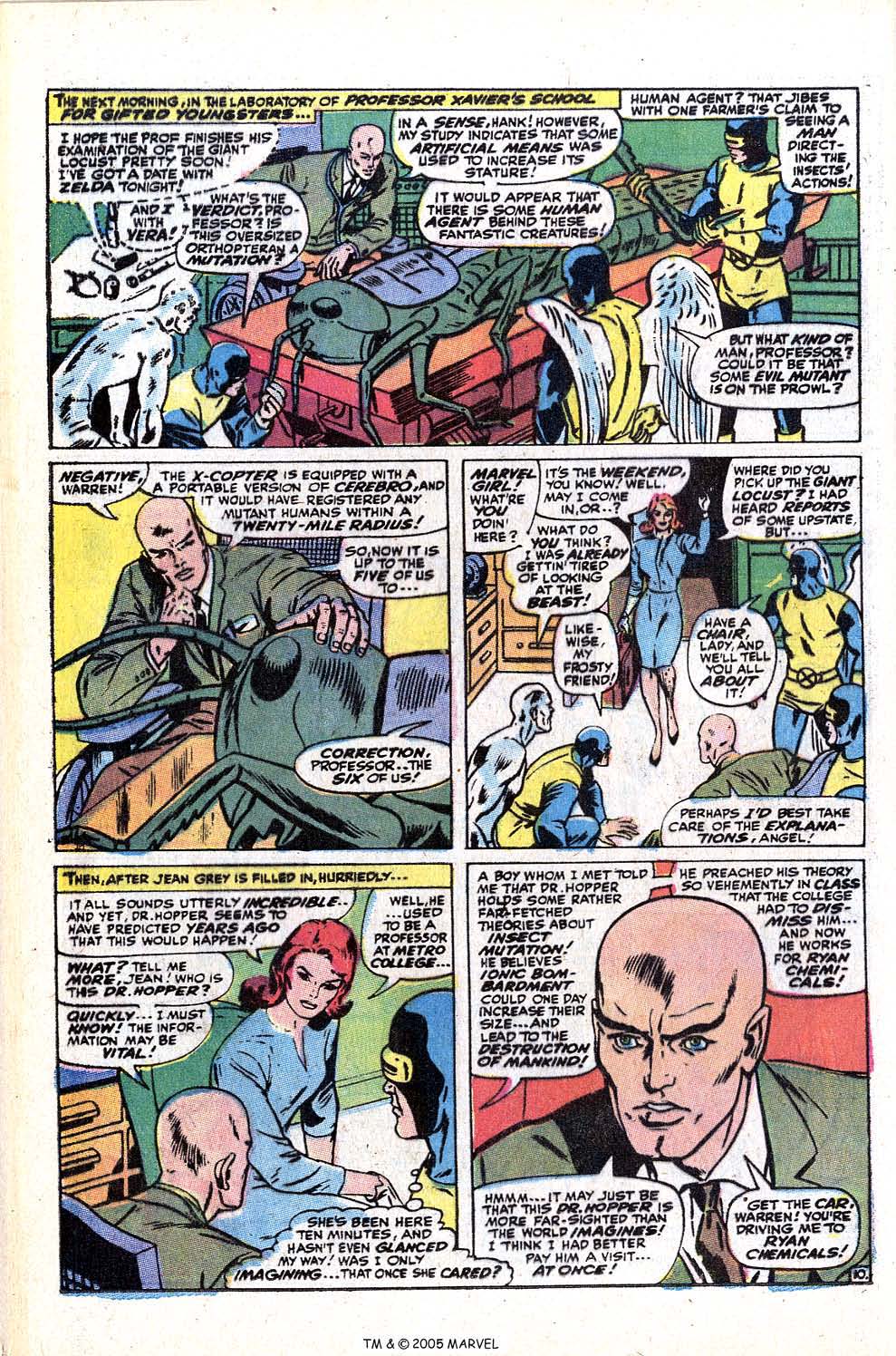 Read online Uncanny X-Men (1963) comic -  Issue #72 - 36