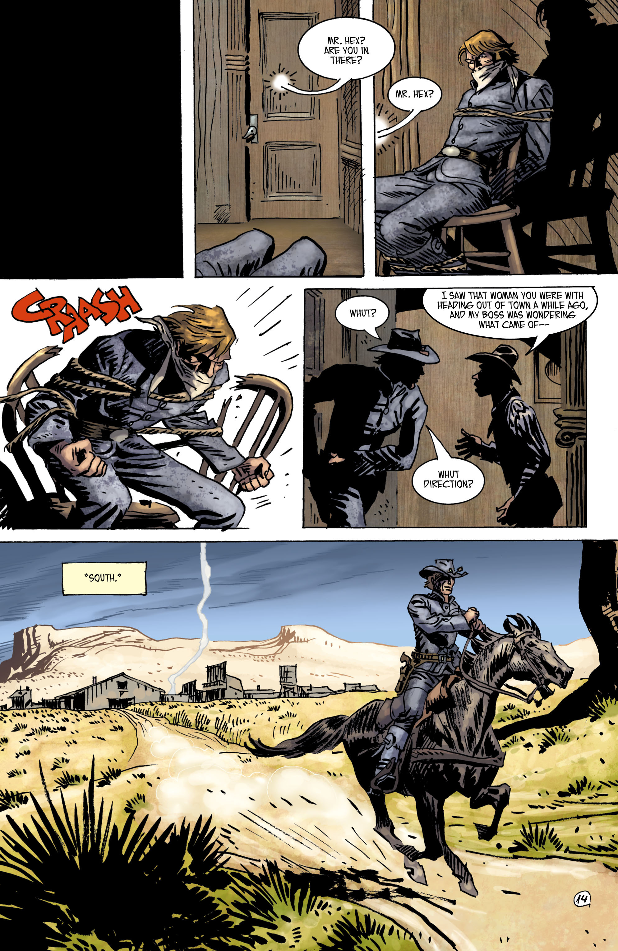 Read online Jonah Hex (2006) comic -  Issue #37 - 15