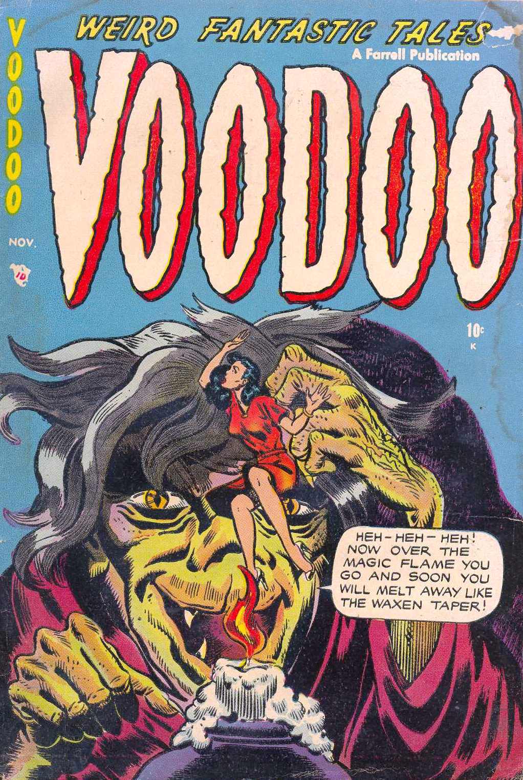 Read online Voodoo (1952) comic -  Issue #12 - 1