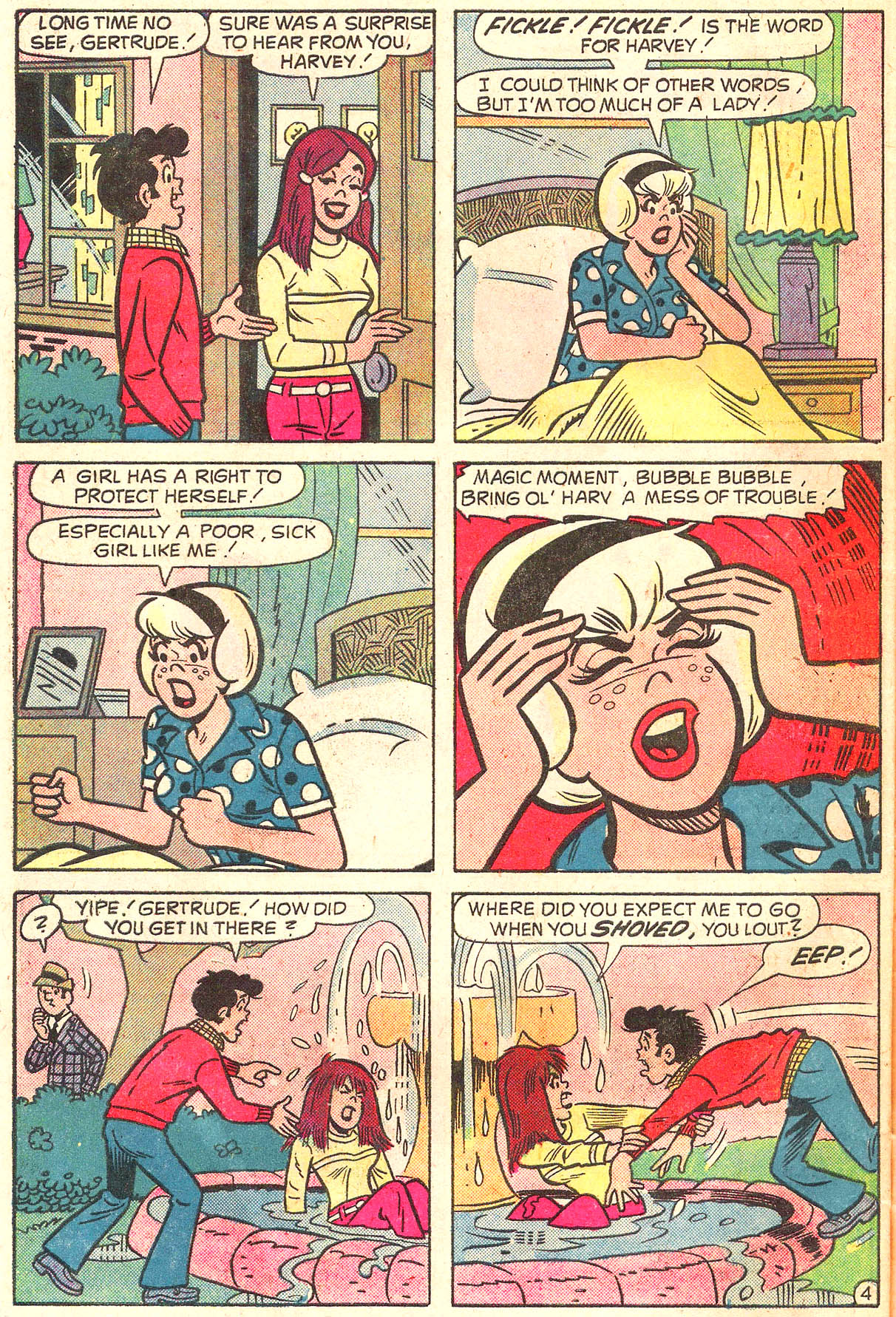 Read online Sabrina The Teenage Witch (1971) comic -  Issue #26 - 29