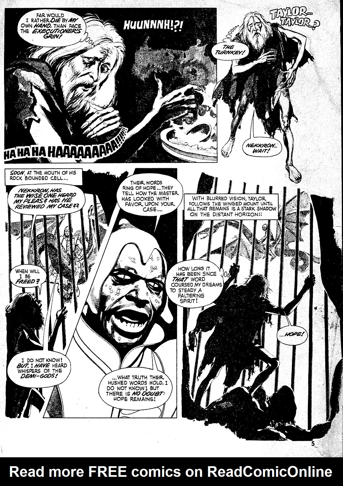 Read online Nightmare (1970) comic -  Issue #7 - 5