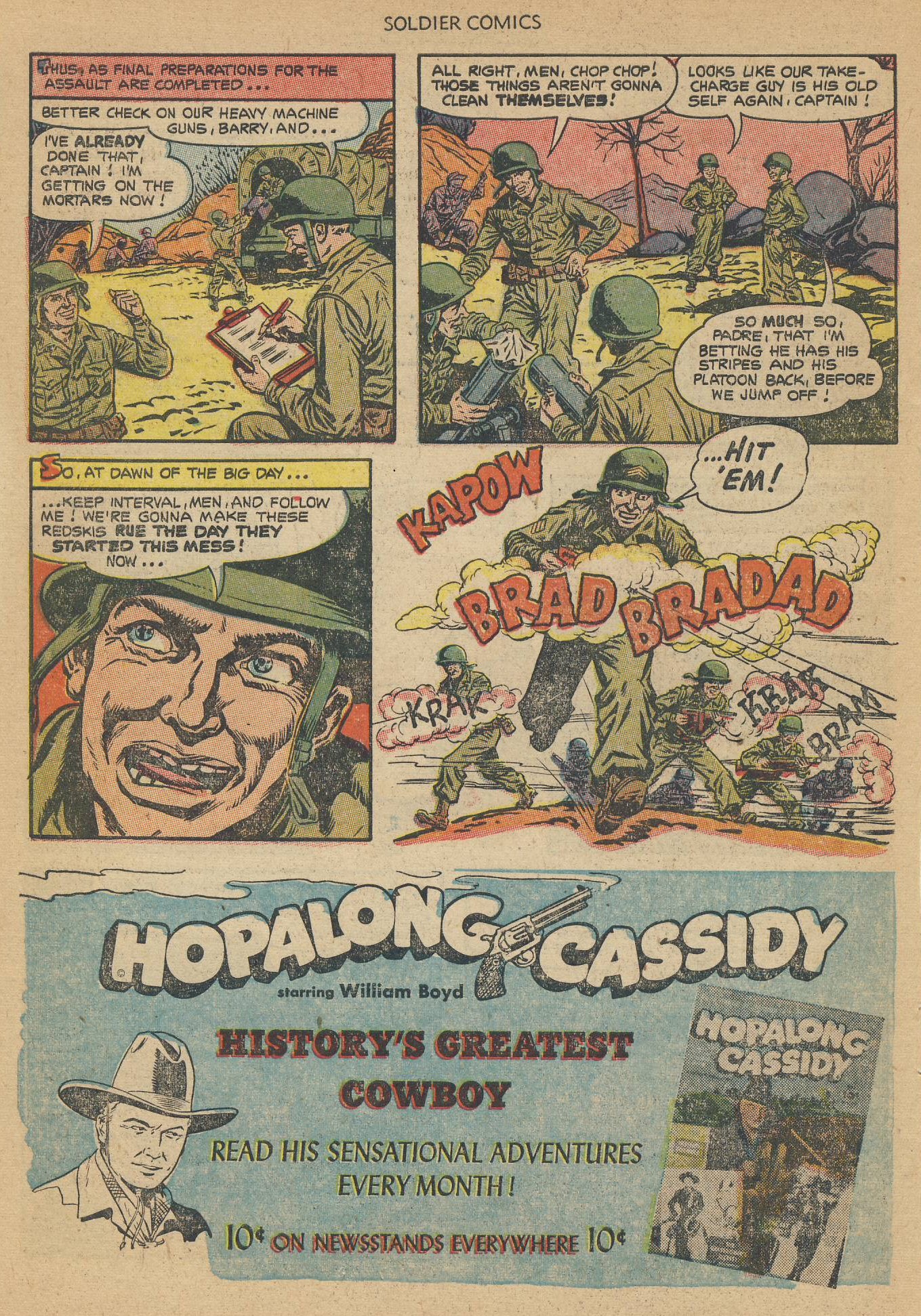 Read online Soldier Comics comic -  Issue #10 - 34