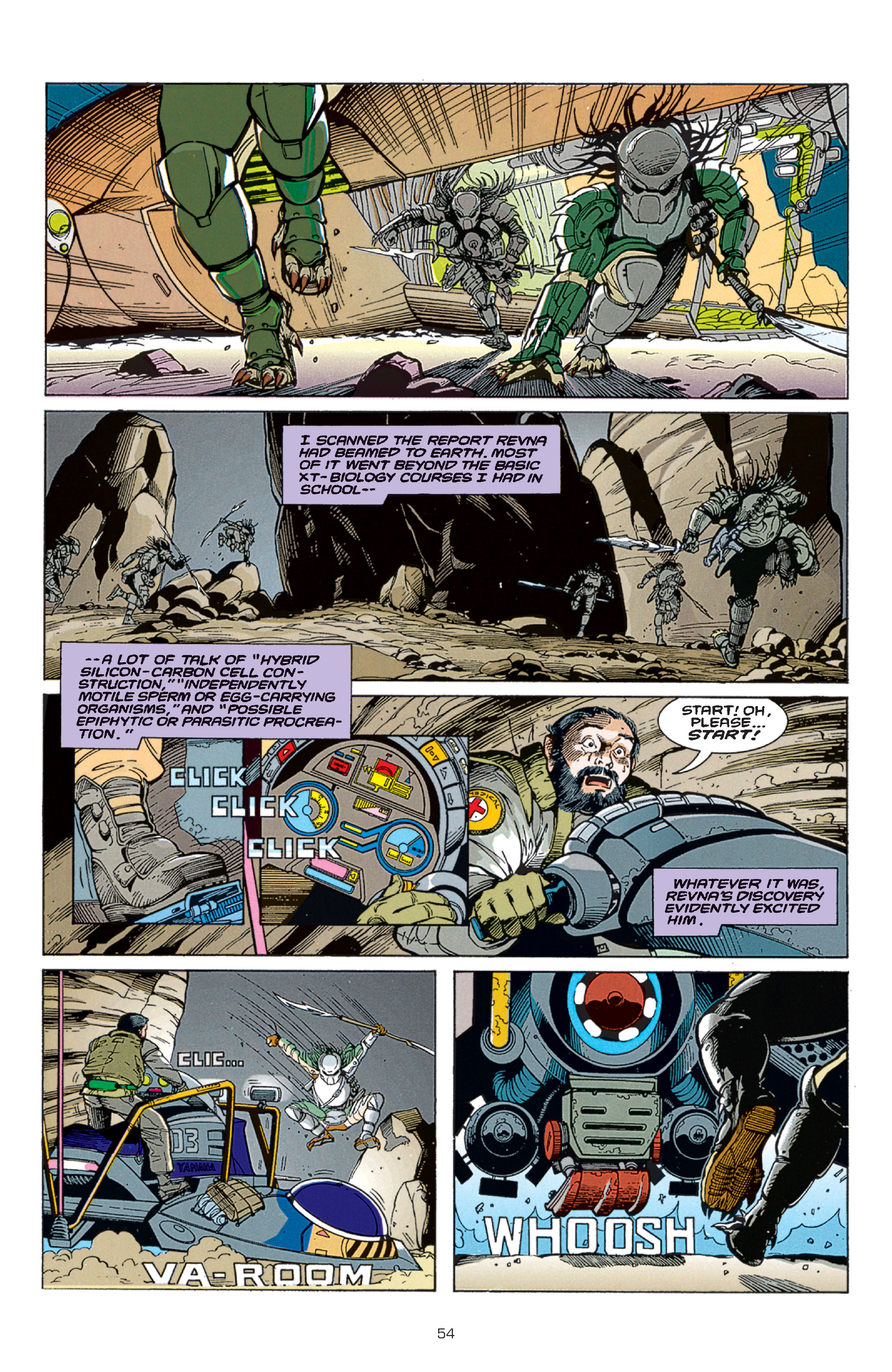 Read online Aliens vs. Predator: The Essential Comics comic -  Issue # TPB 1 (Part 1) - 56