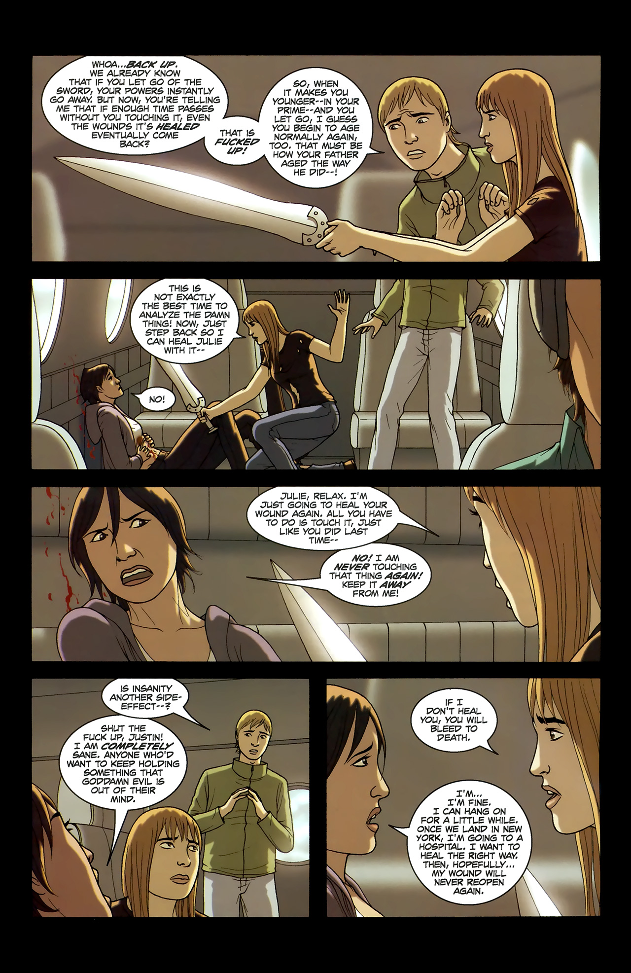 Read online The Sword comic -  Issue #20 - 4