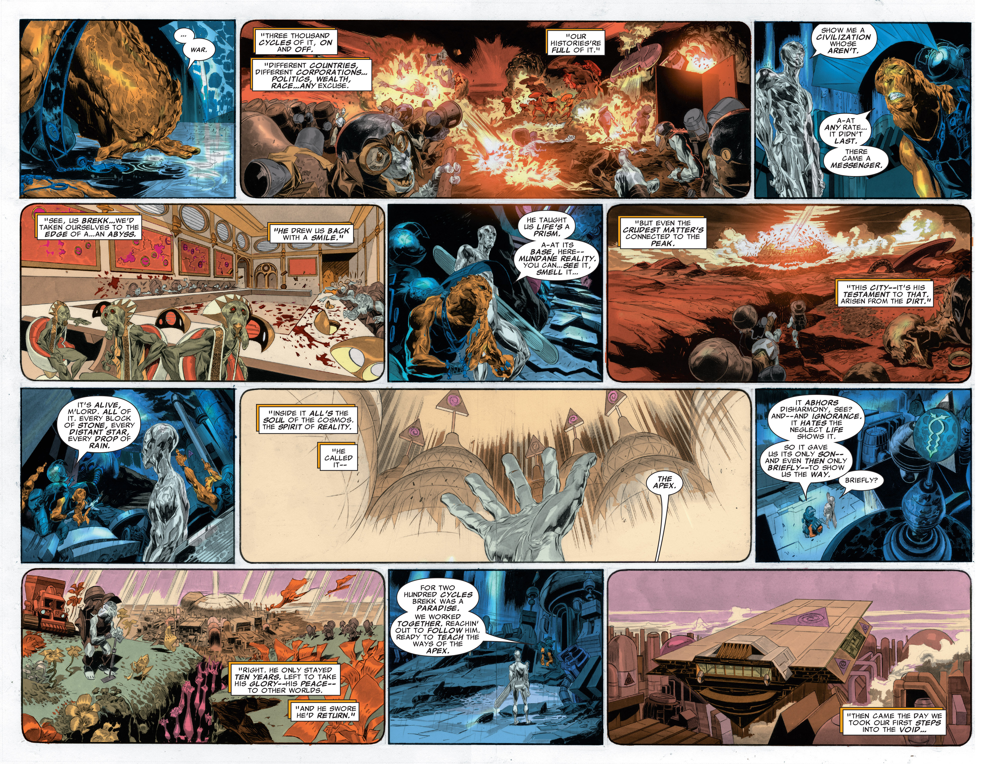 Read online Silver Surfer: In Thy Name comic -  Issue #2 - 13