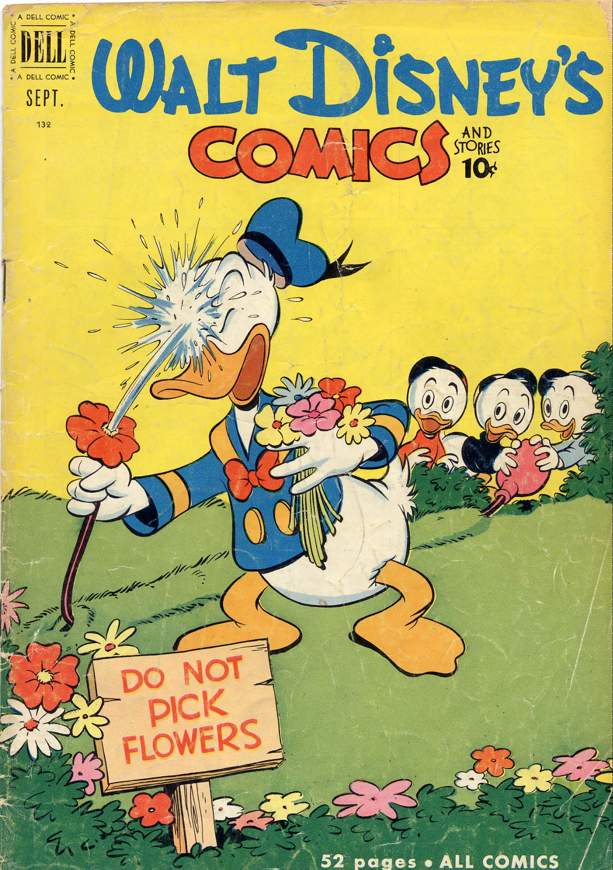 Read online Walt Disney's Comics and Stories comic -  Issue #132 - 1