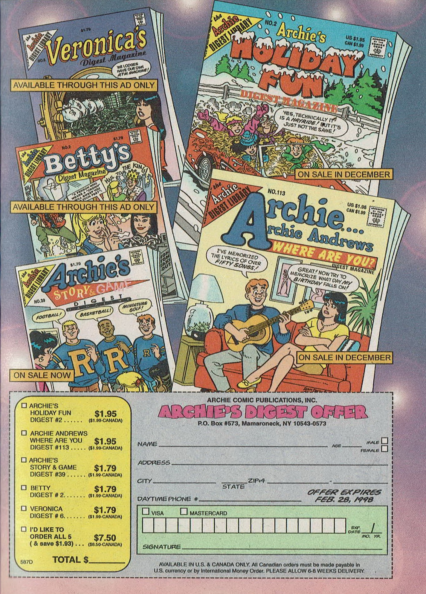 Read online Archie's Story & Game Digest Magazine comic -  Issue #39 - 10
