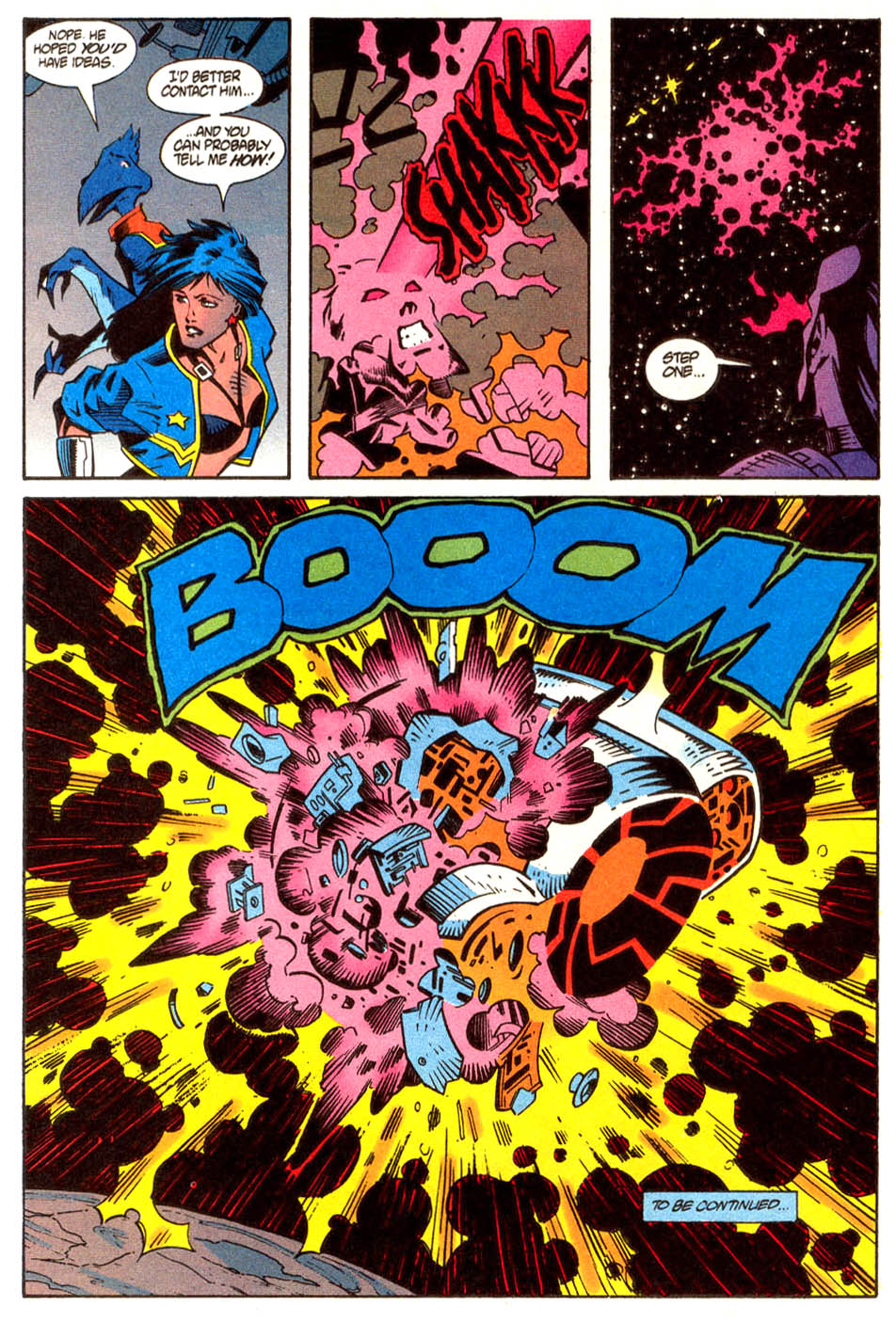 Read online Justice League America comic -  Issue #96 - 23