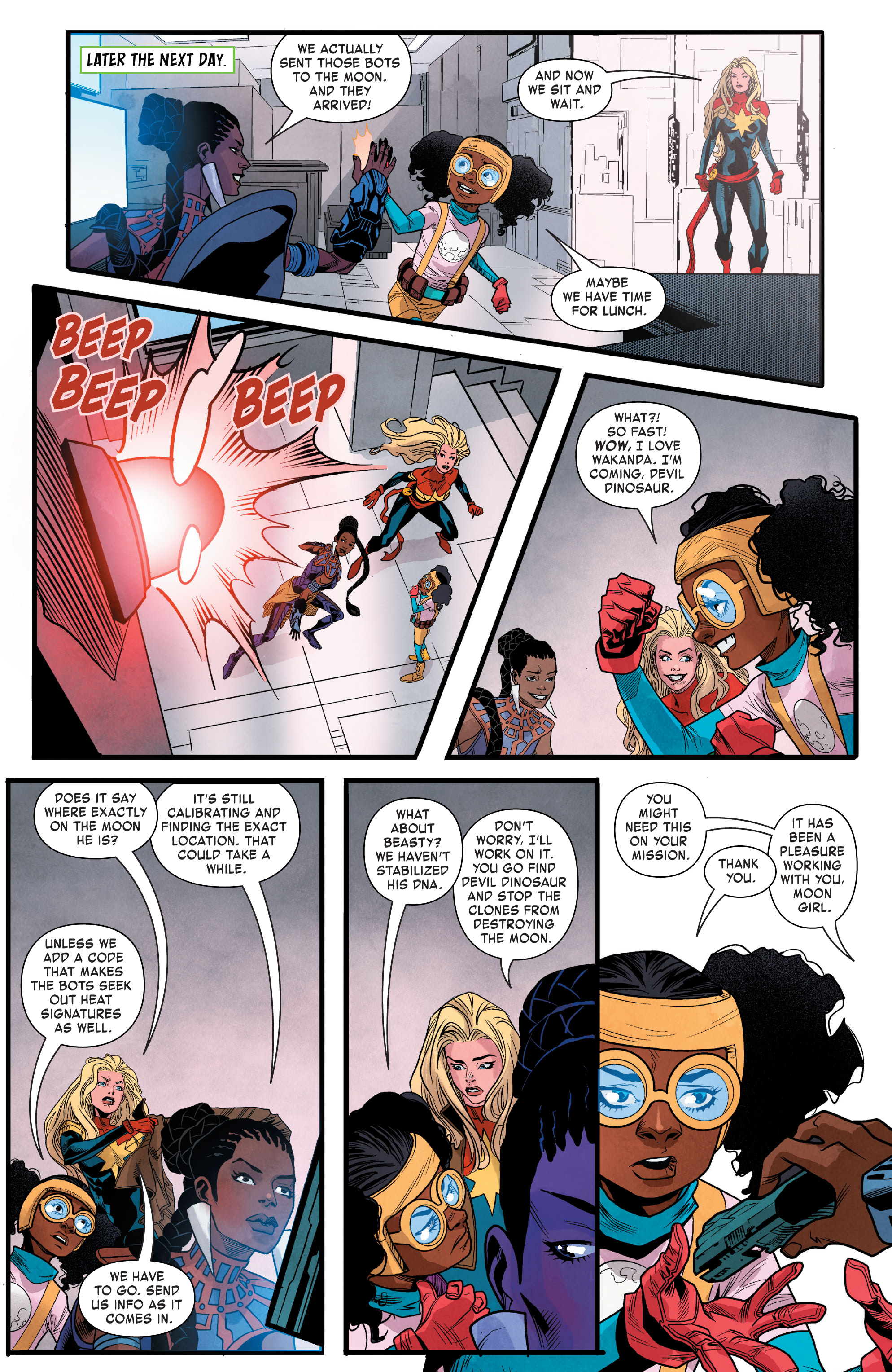 Read online Avengers & Moon Girl comic -  Issue #1 - 15