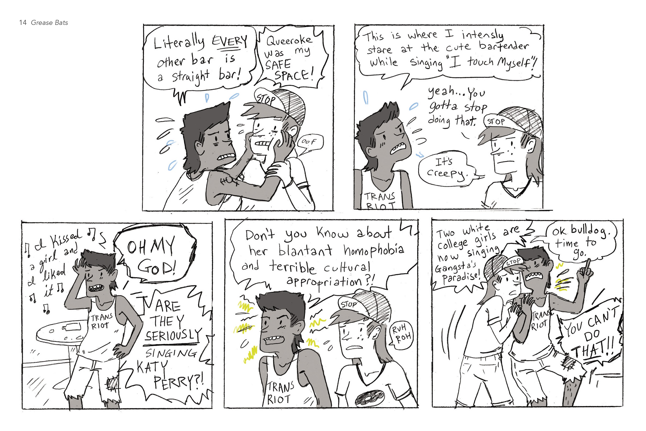 Read online Grease Bats comic -  Issue # TPB (Part 1) - 16