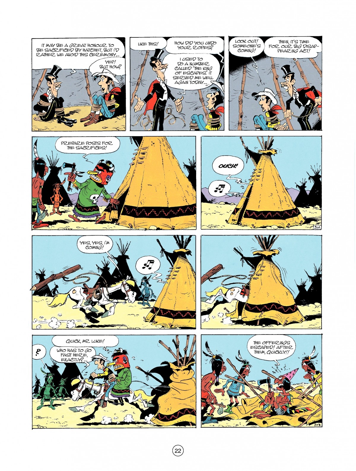 Read online A Lucky Luke Adventure comic -  Issue #37 - 22