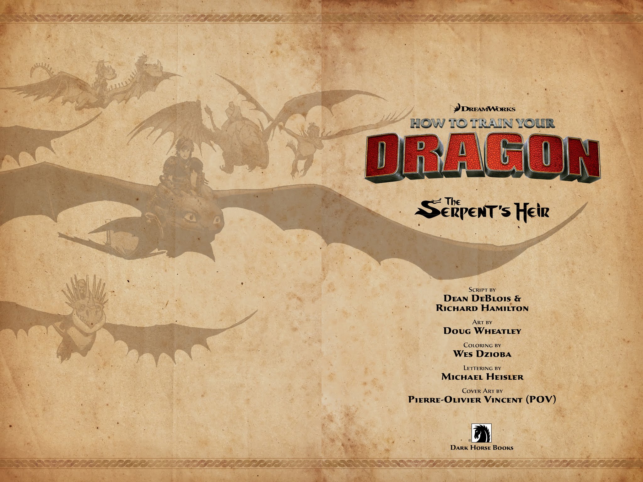 Read online How To Train Your Dragon: The Serpent's Heir comic -  Issue # TPB - 4
