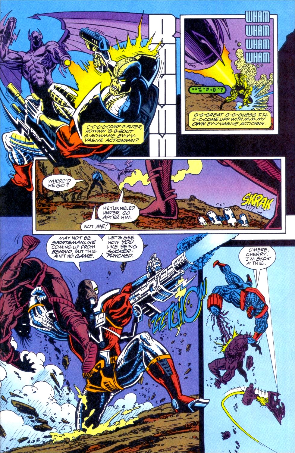 Read online Deathlok (1991) comic -  Issue #27 - 16