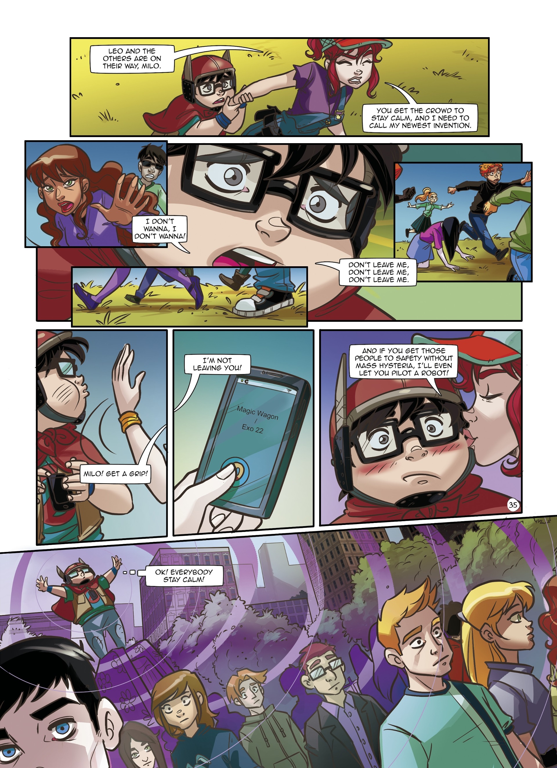 Read online Magic 7 comic -  Issue #3 - 38