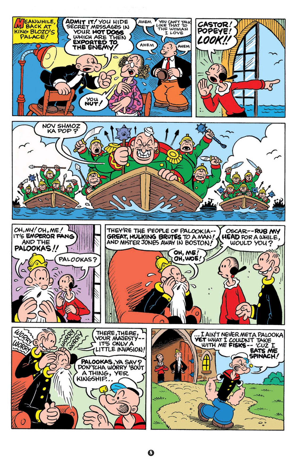 Read online Popeye (2012) comic -  Issue #4 - 10