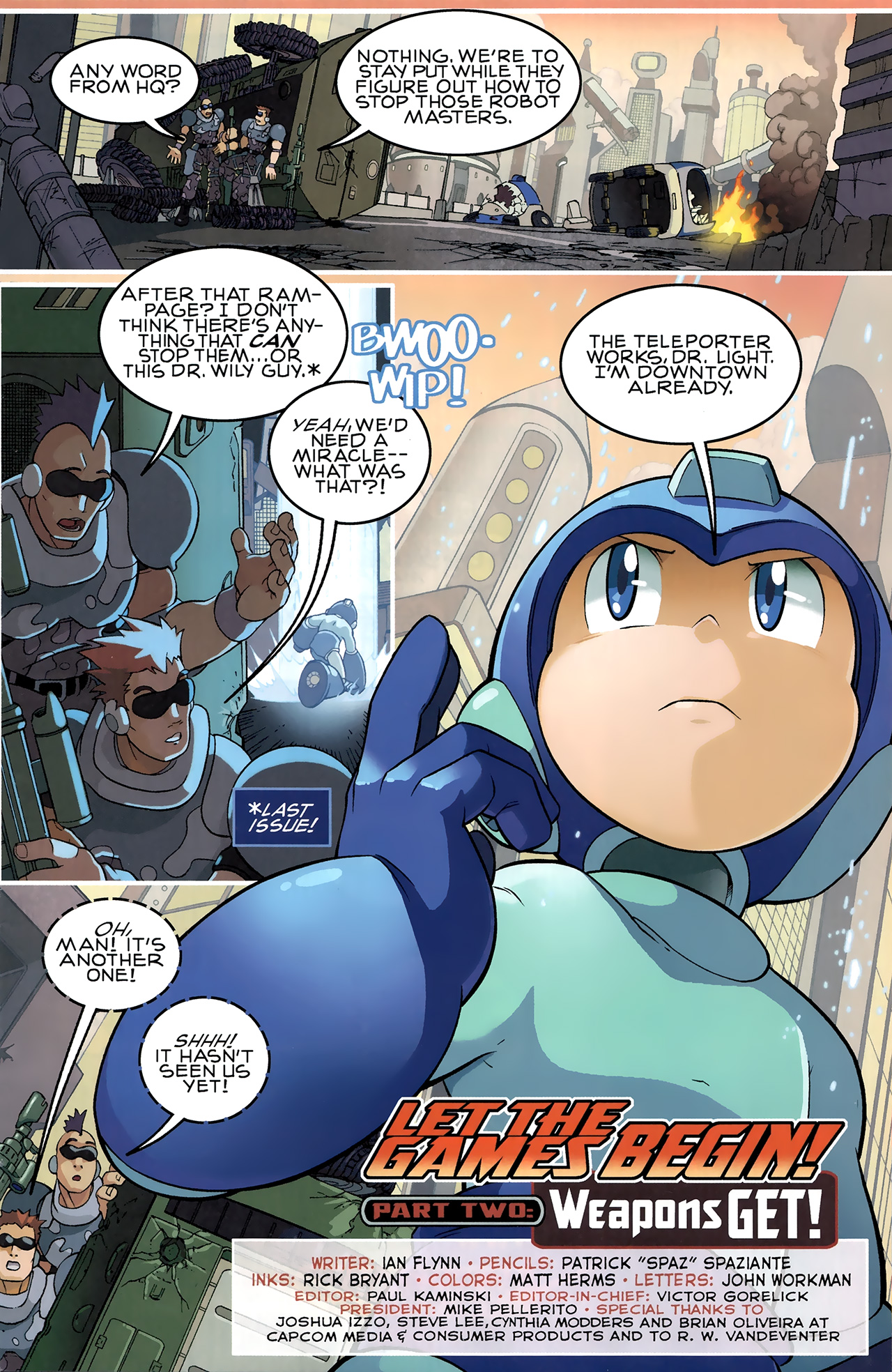 Read online Mega Man comic -  Issue #2 - 2