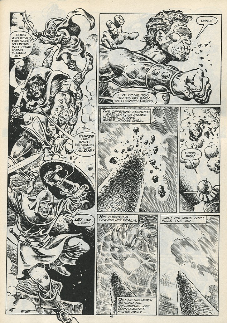 The Savage Sword Of Conan issue 178 - Page 43