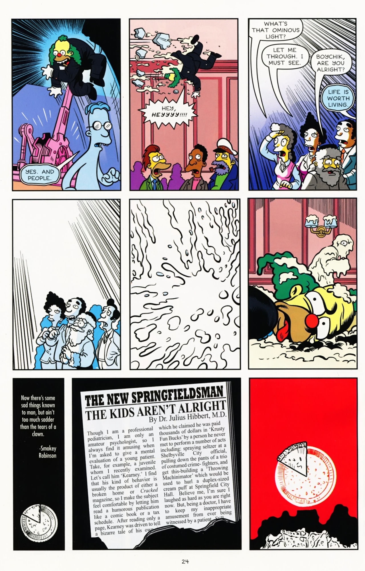 Read online Bongo Comics Presents Simpsons Super Spectacular comic -  Issue #13 - 26