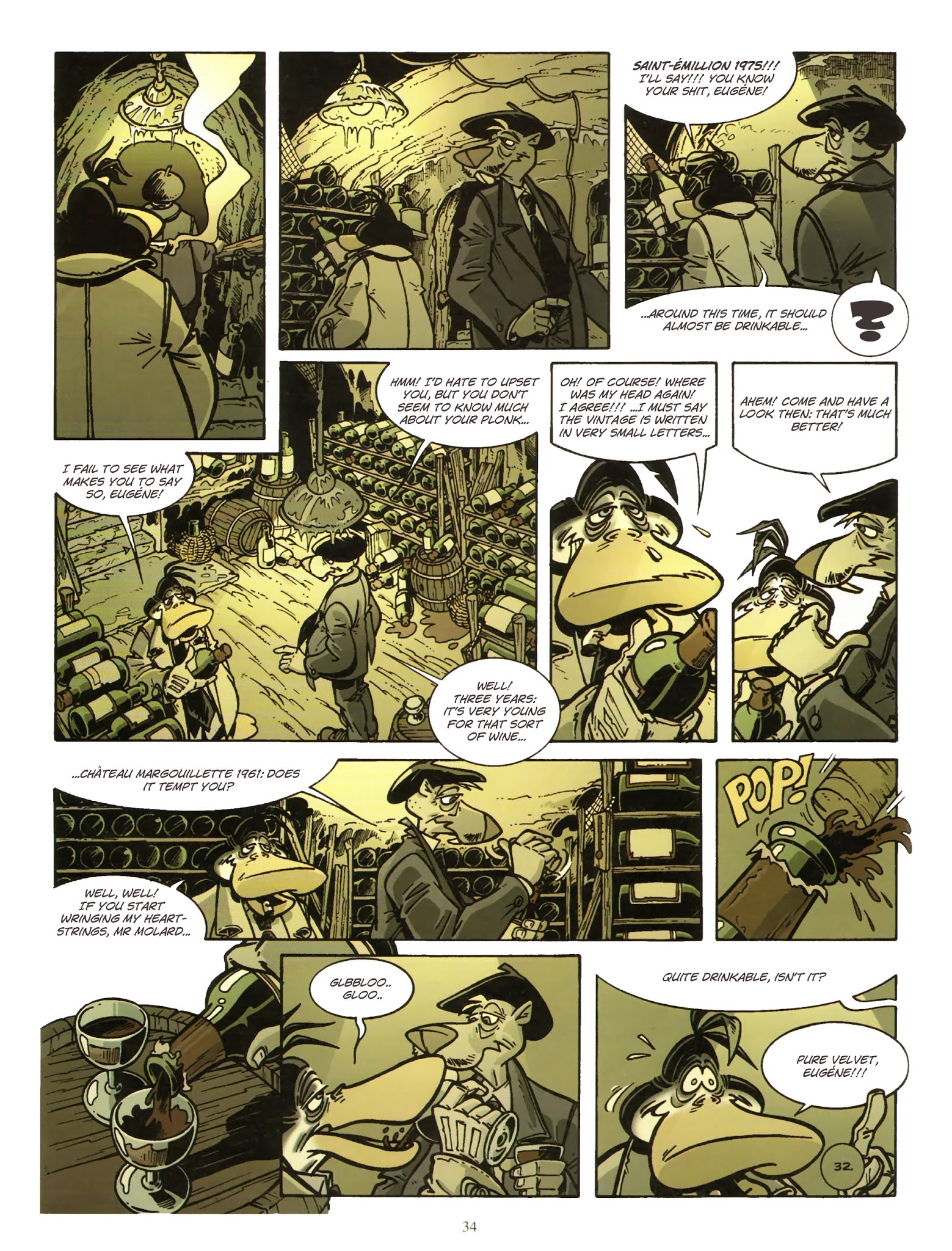 Read online Une enquête de l'inspecteur Canardo comic -  Issue #11 - 35
