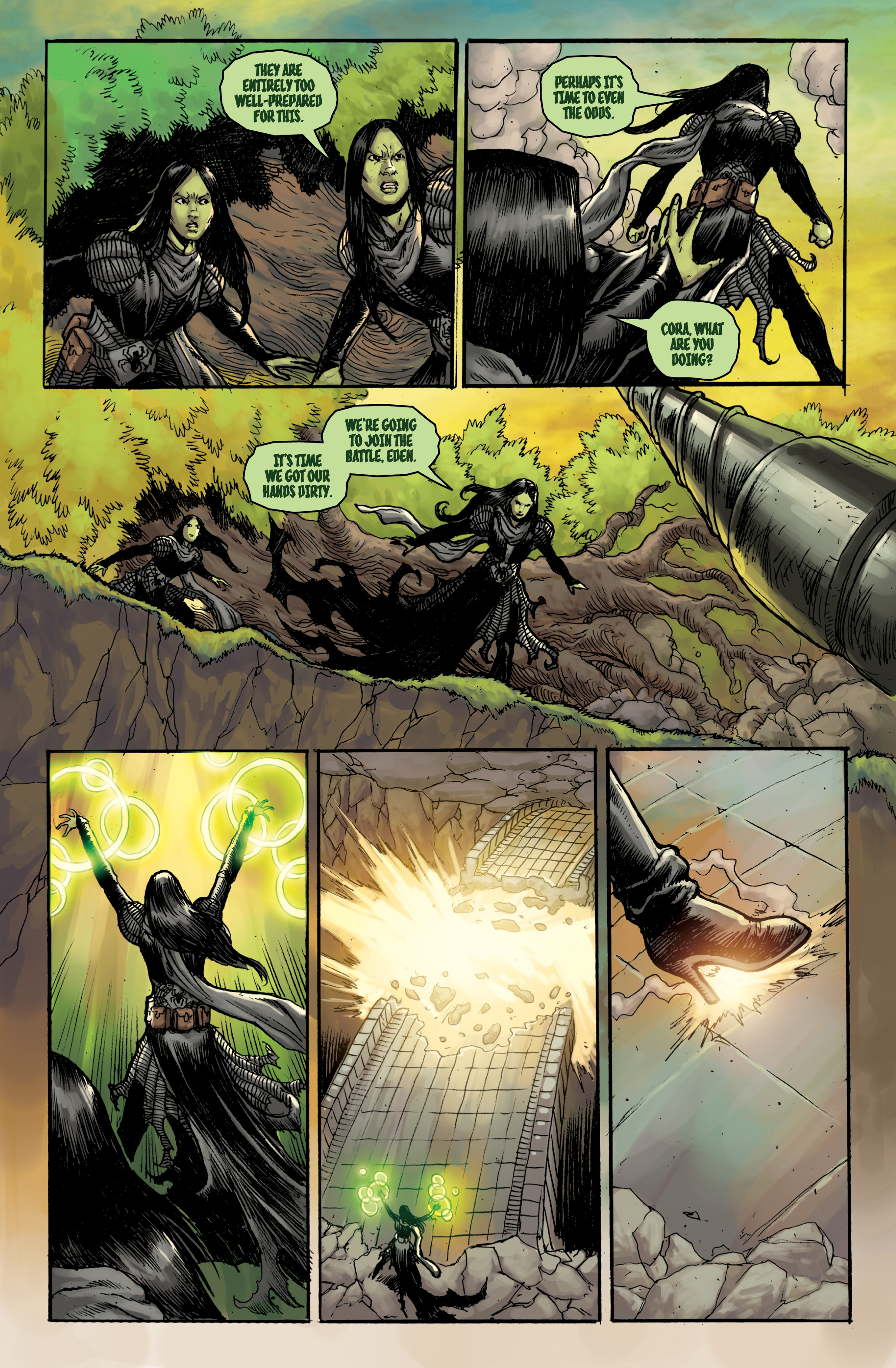 Read online The Steam Engines of Oz: The Geared Leviathan comic -  Issue #3 - 12