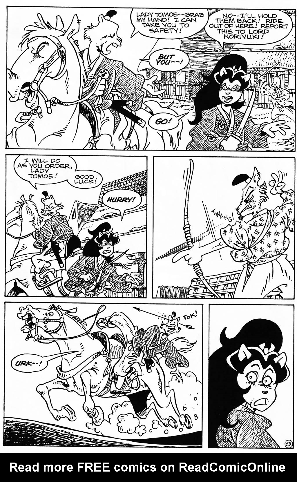 Read online Usagi Yojimbo (1996) comic -  Issue #83 - 25