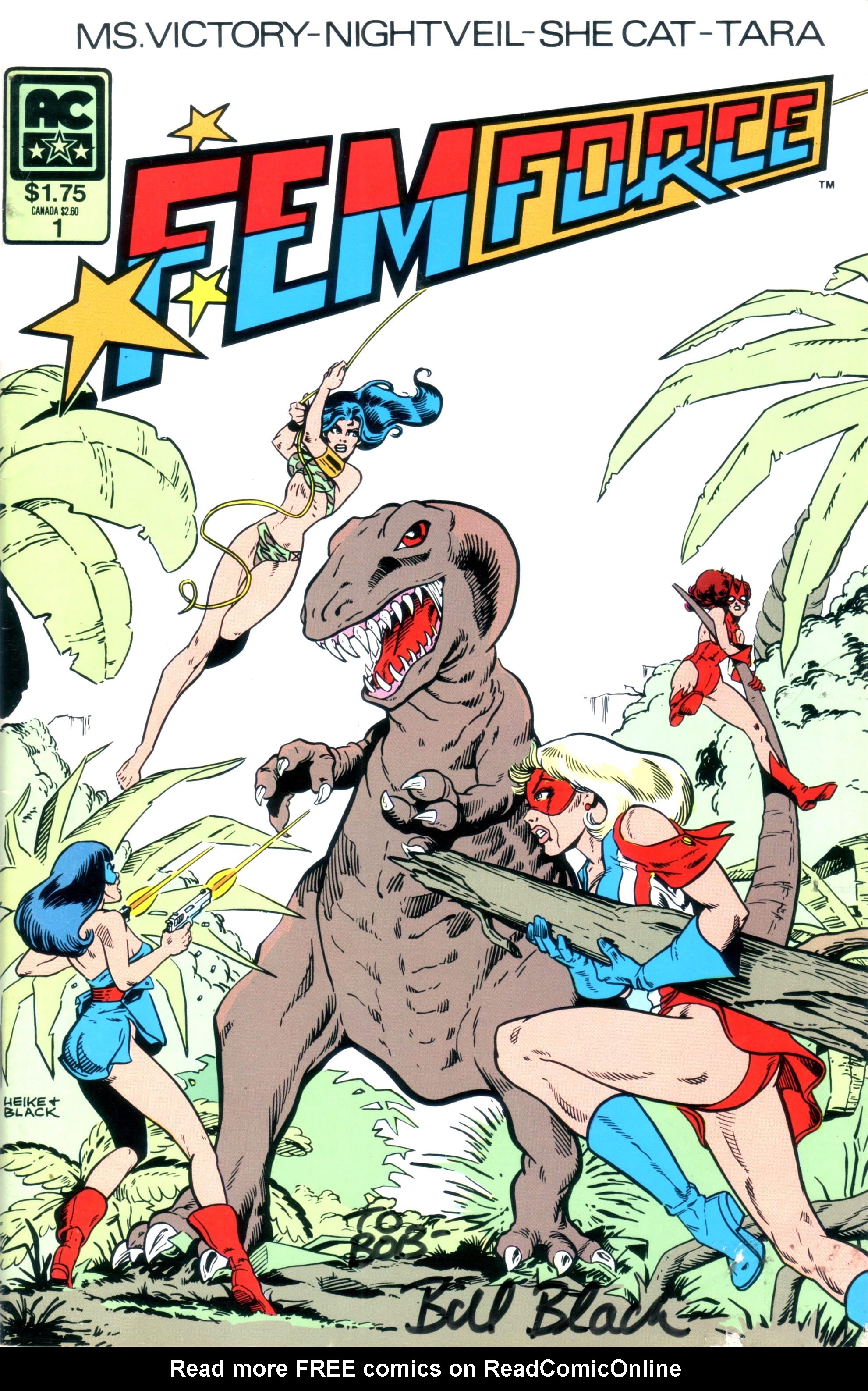 Read online Femforce comic -  Issue #1 - 1