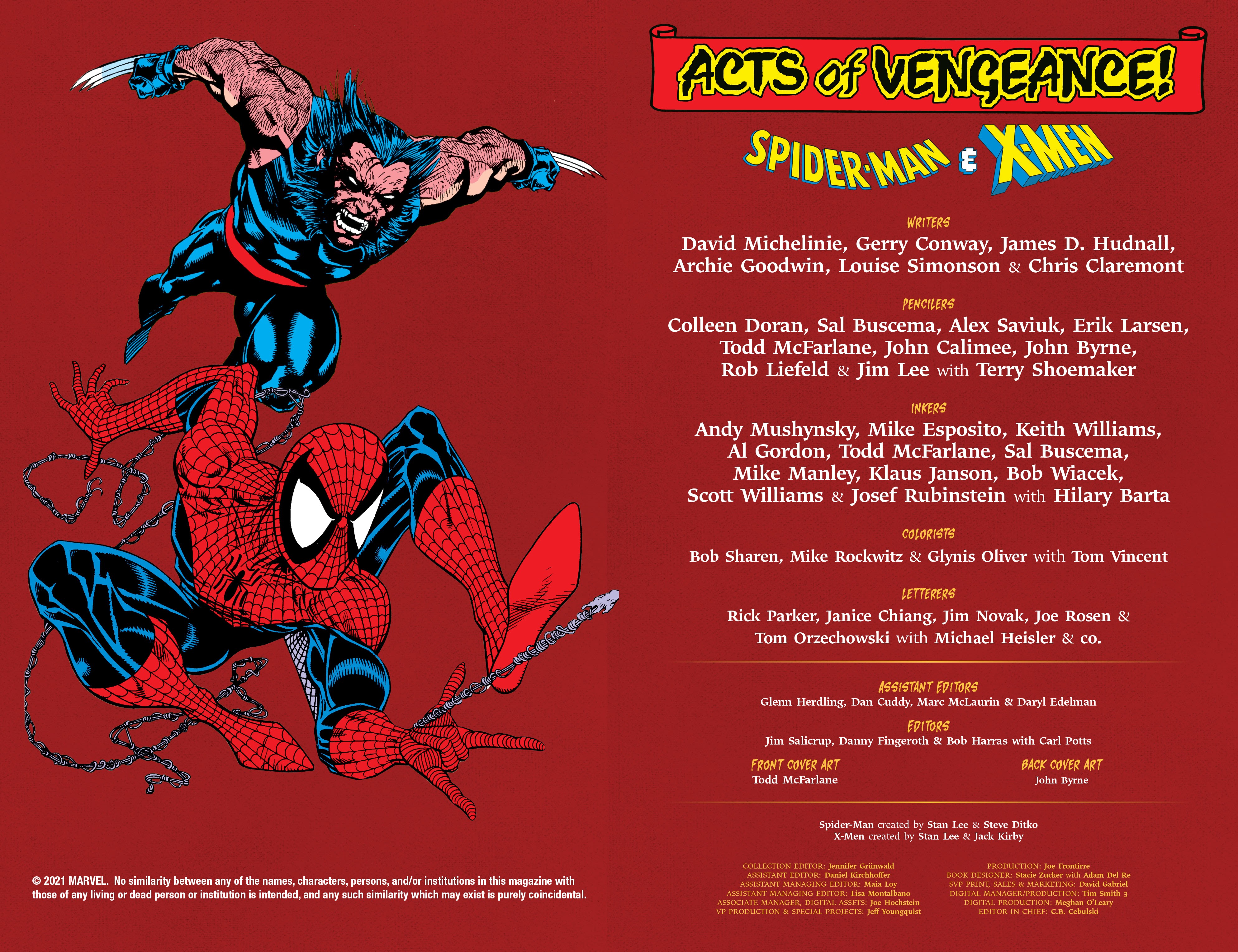 Read online Acts Of Vengeance: Spider-Man & The X-Men comic -  Issue # TPB (Part 1) - 3