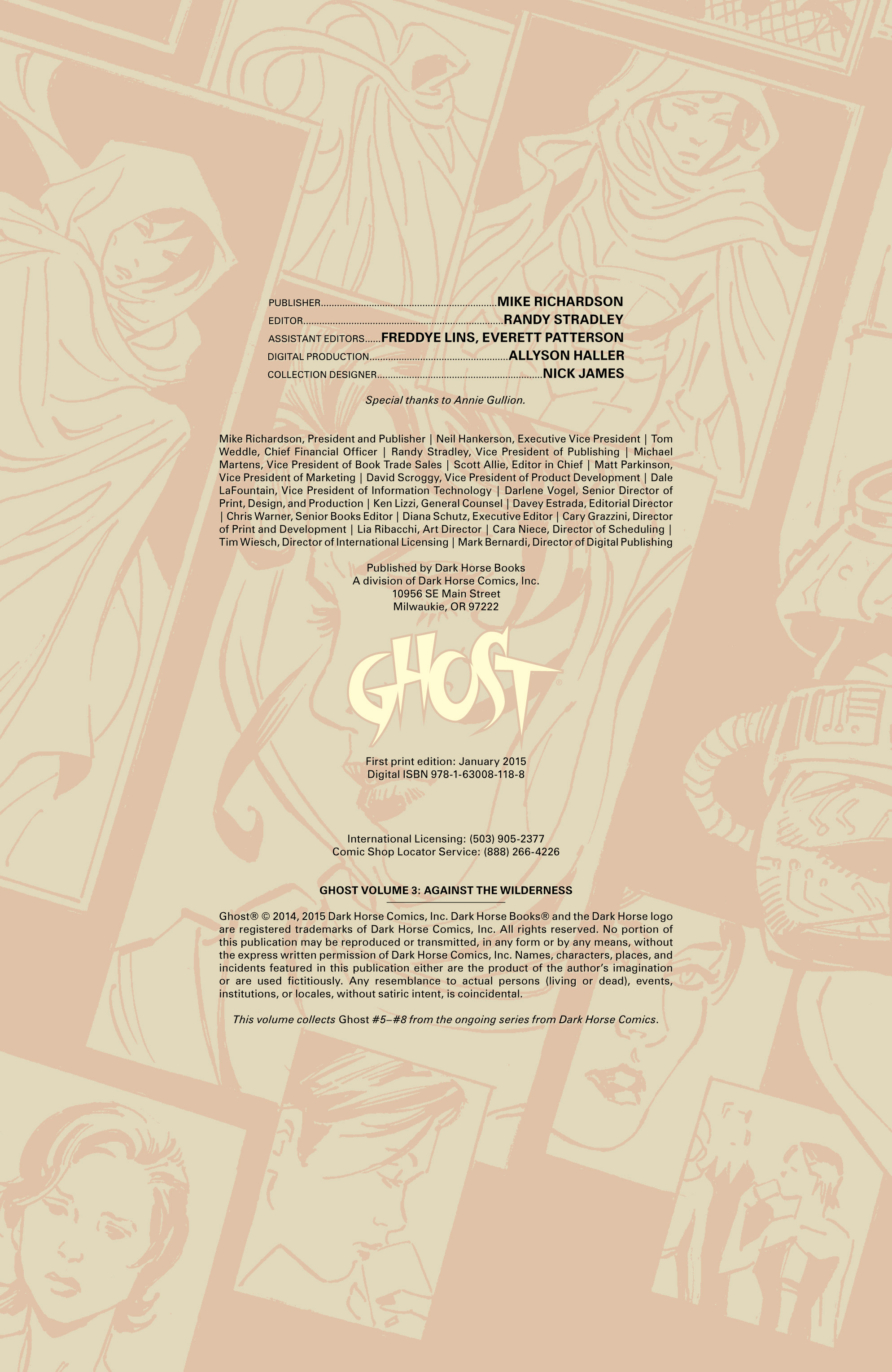 Read online Ghost (2013) comic -  Issue # TPB 2 - 5