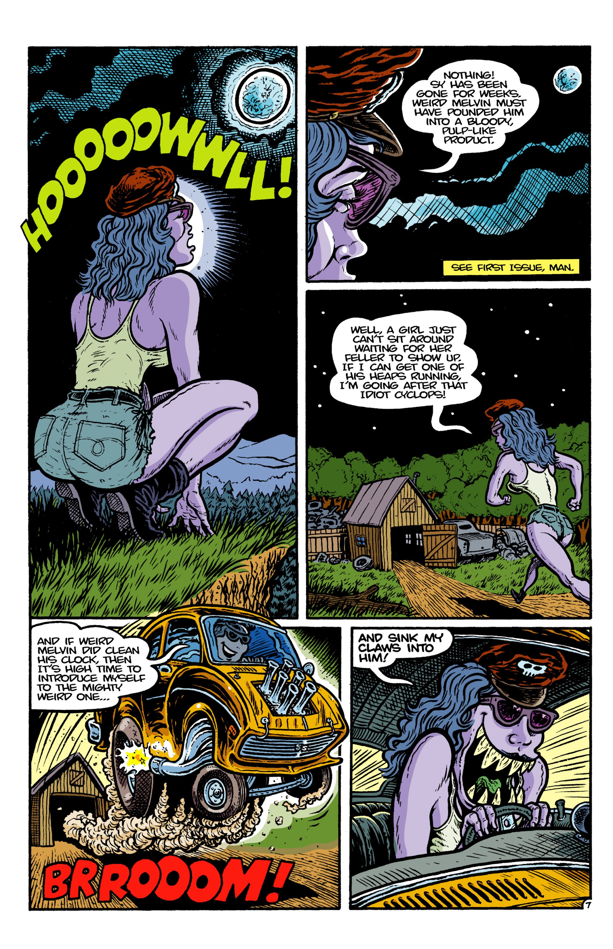 Read online Weird Melvin comic -  Issue #2 - 9