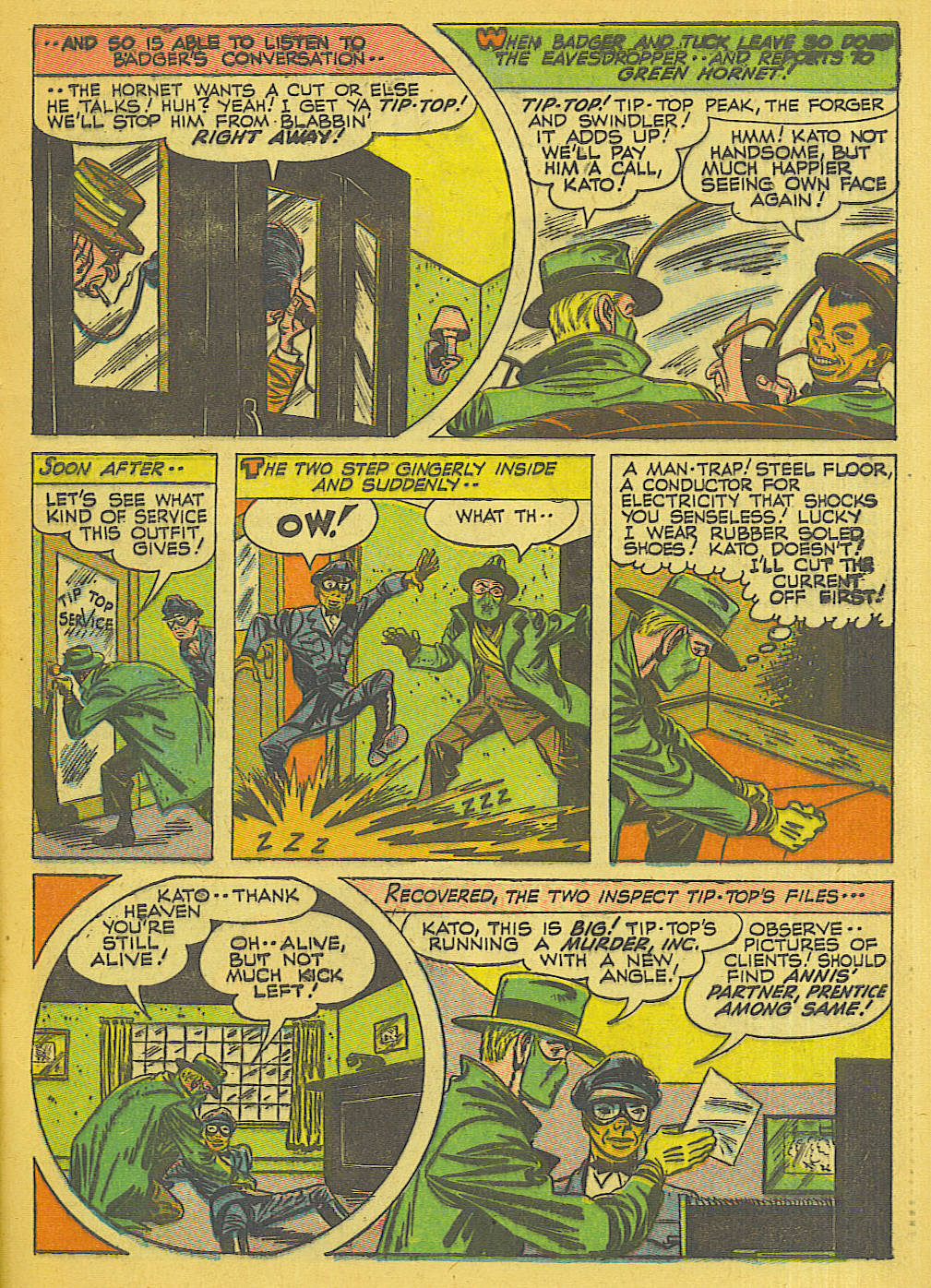 Read online Green Hornet Comics comic -  Issue #32 - 12