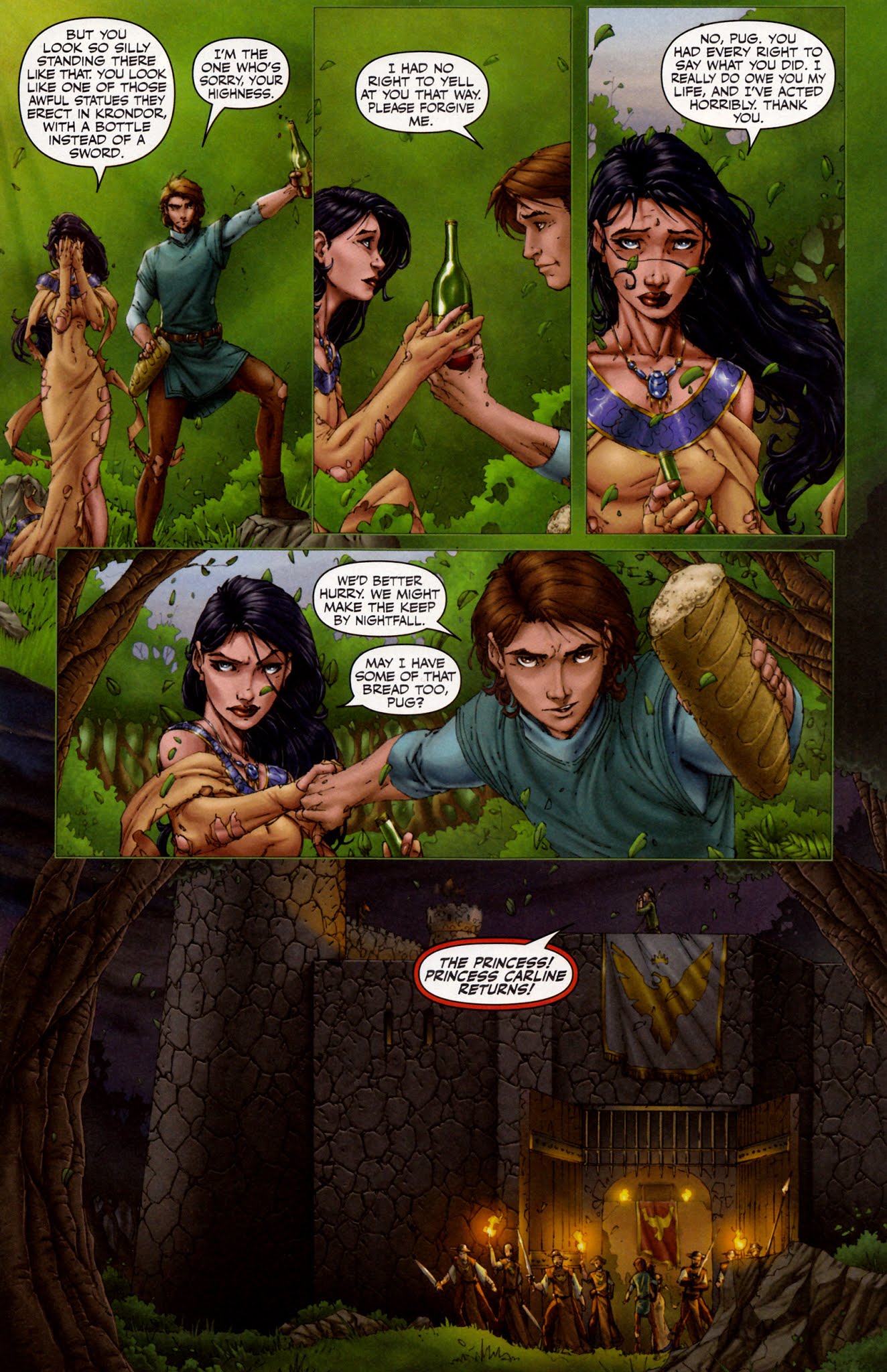 Read online Magician: Apprentice comic -  Issue #3 - 14