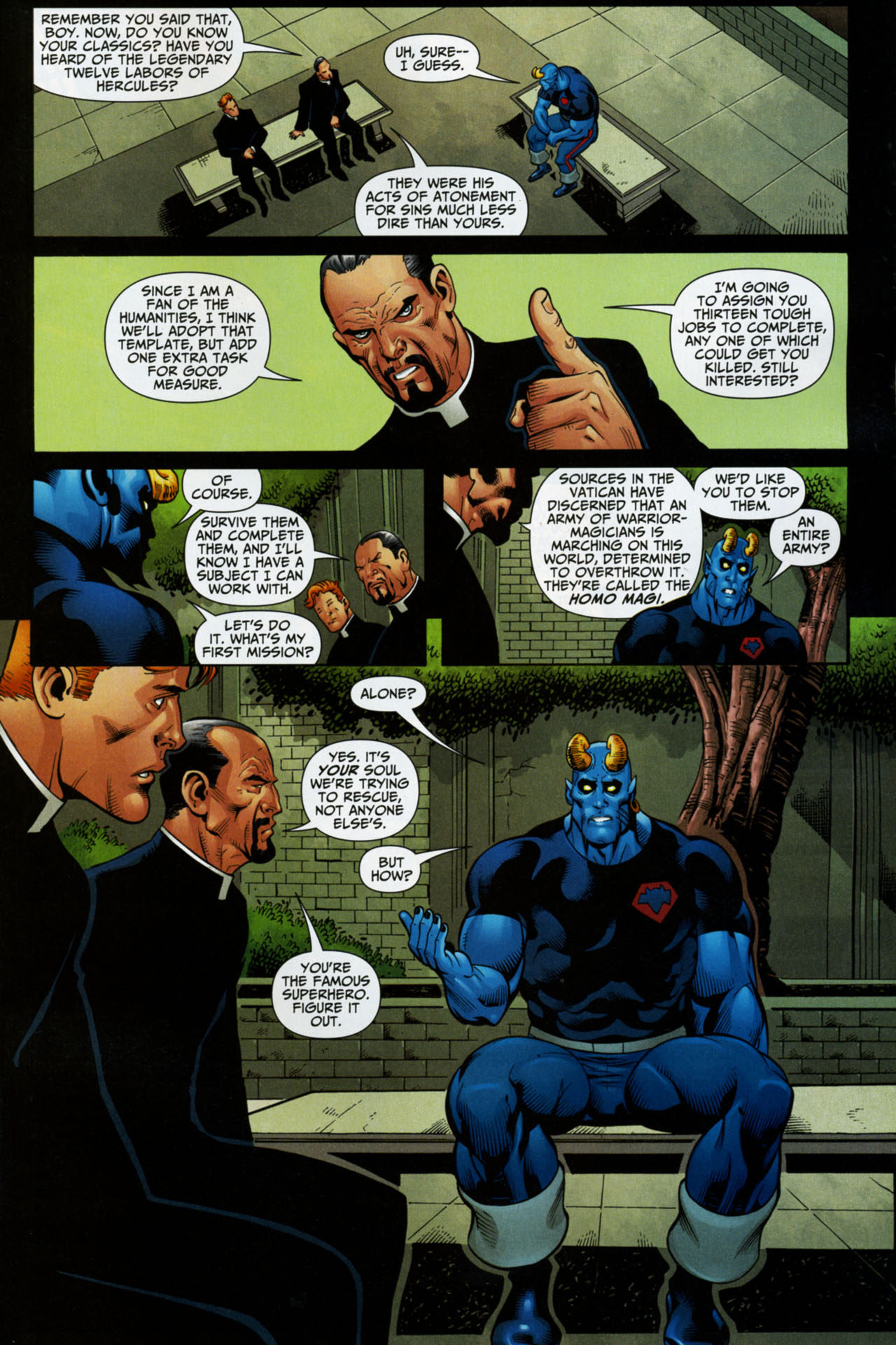 Read online Shadowpact comic -  Issue #16 - 19