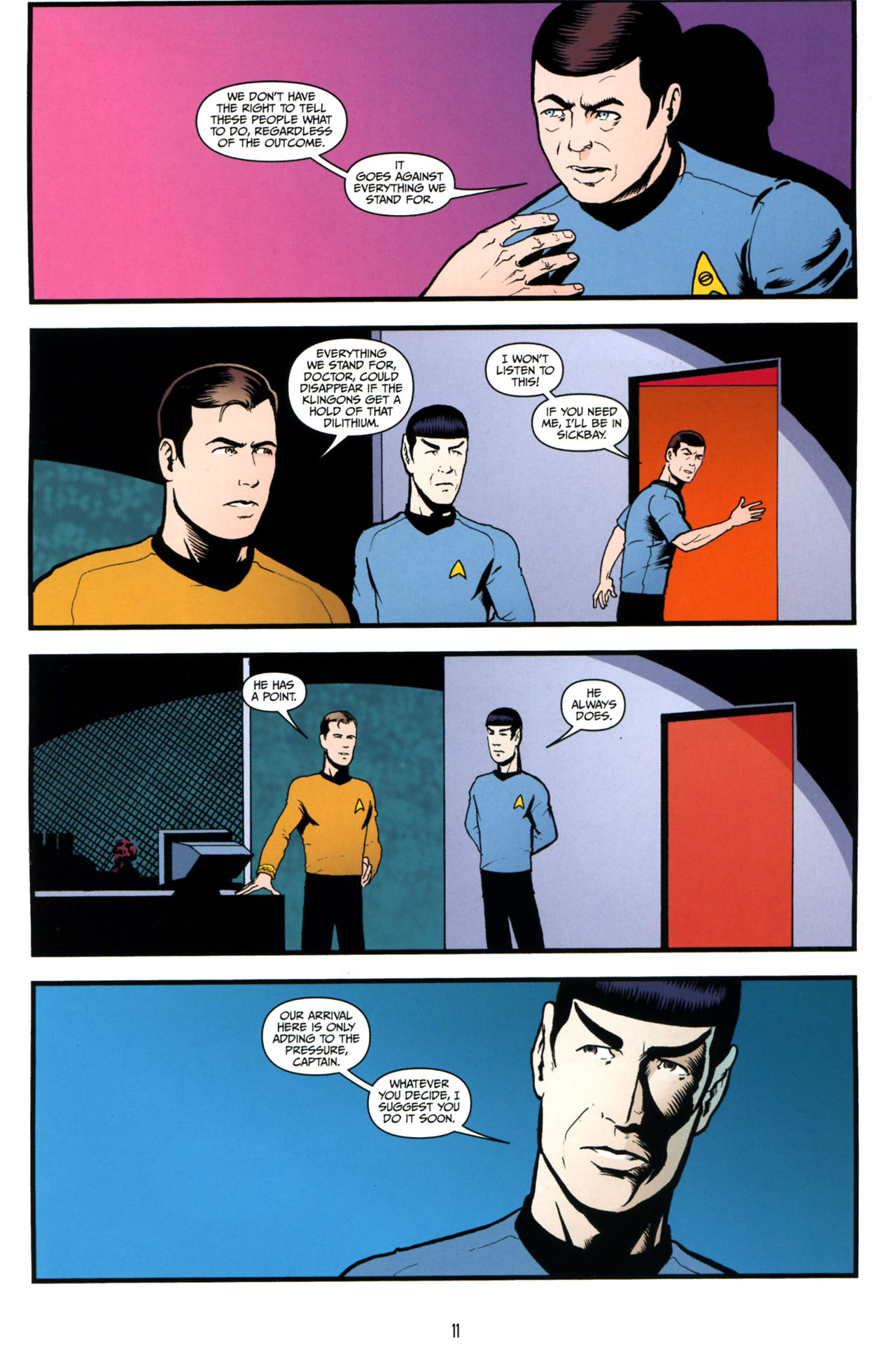 Read online Star Trek: Year Four comic -  Issue #2 - 12